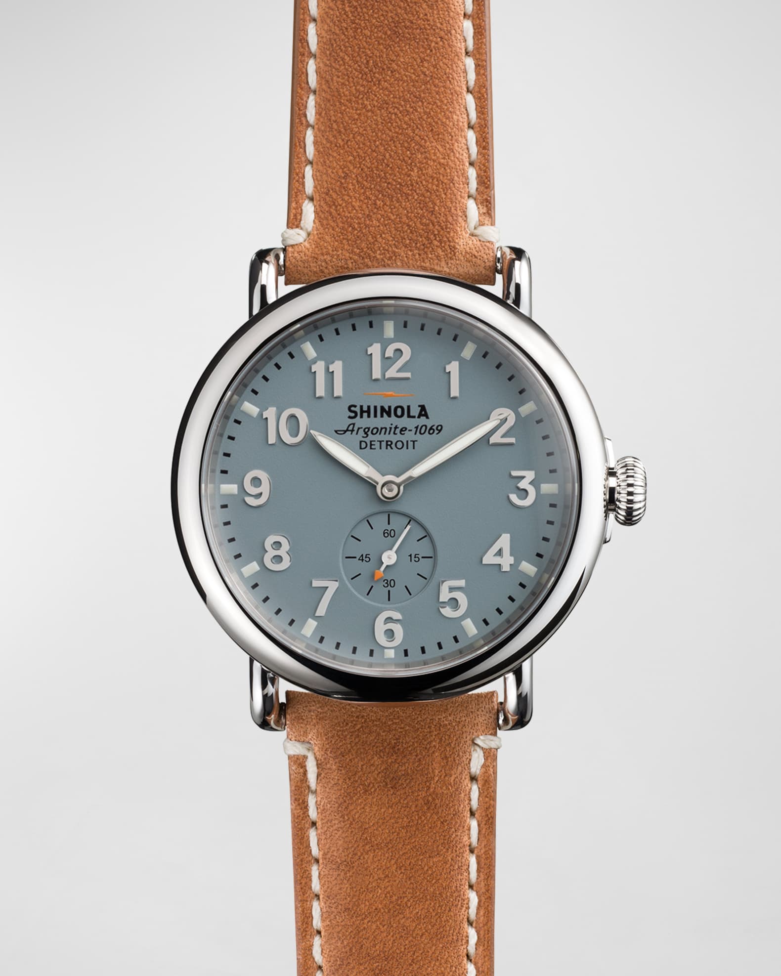 Men's 41mm Runwell Men's Watch, Light Blue 0