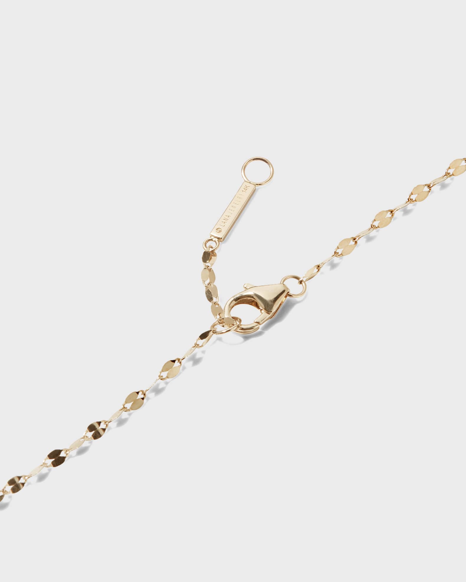 LANA JEWELRY 14k Gold Marquise-Cut Diamond Pendant Necklace | Neiman Marcus