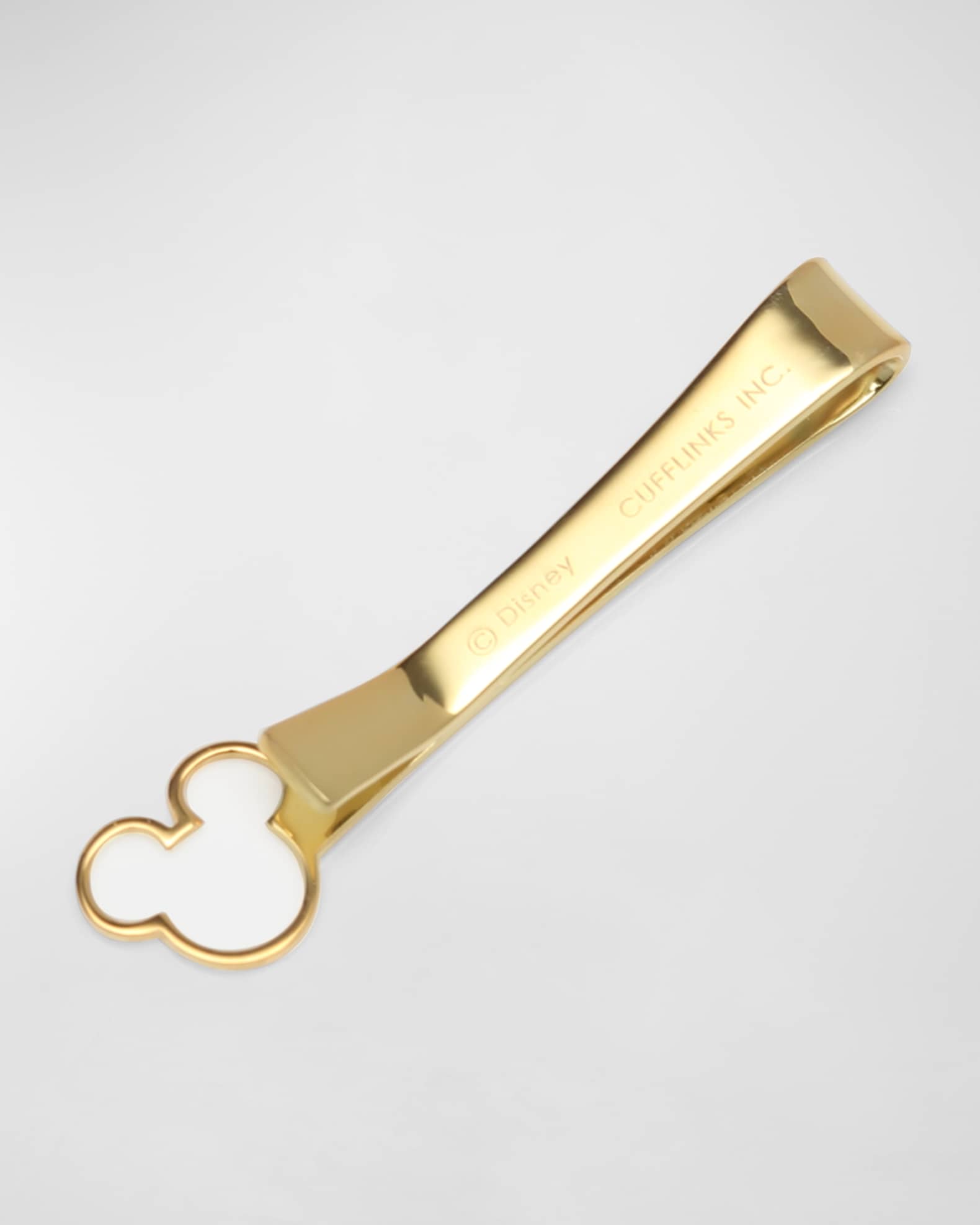90th Anniversary Mickey Mouse Disney Silhouette Tie Bar 1