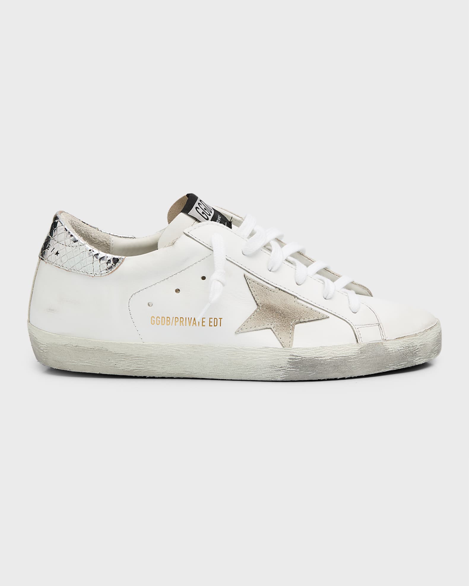 Golden Goose Super Star Mix Match Low-Top Sneakers | Neiman Marcus