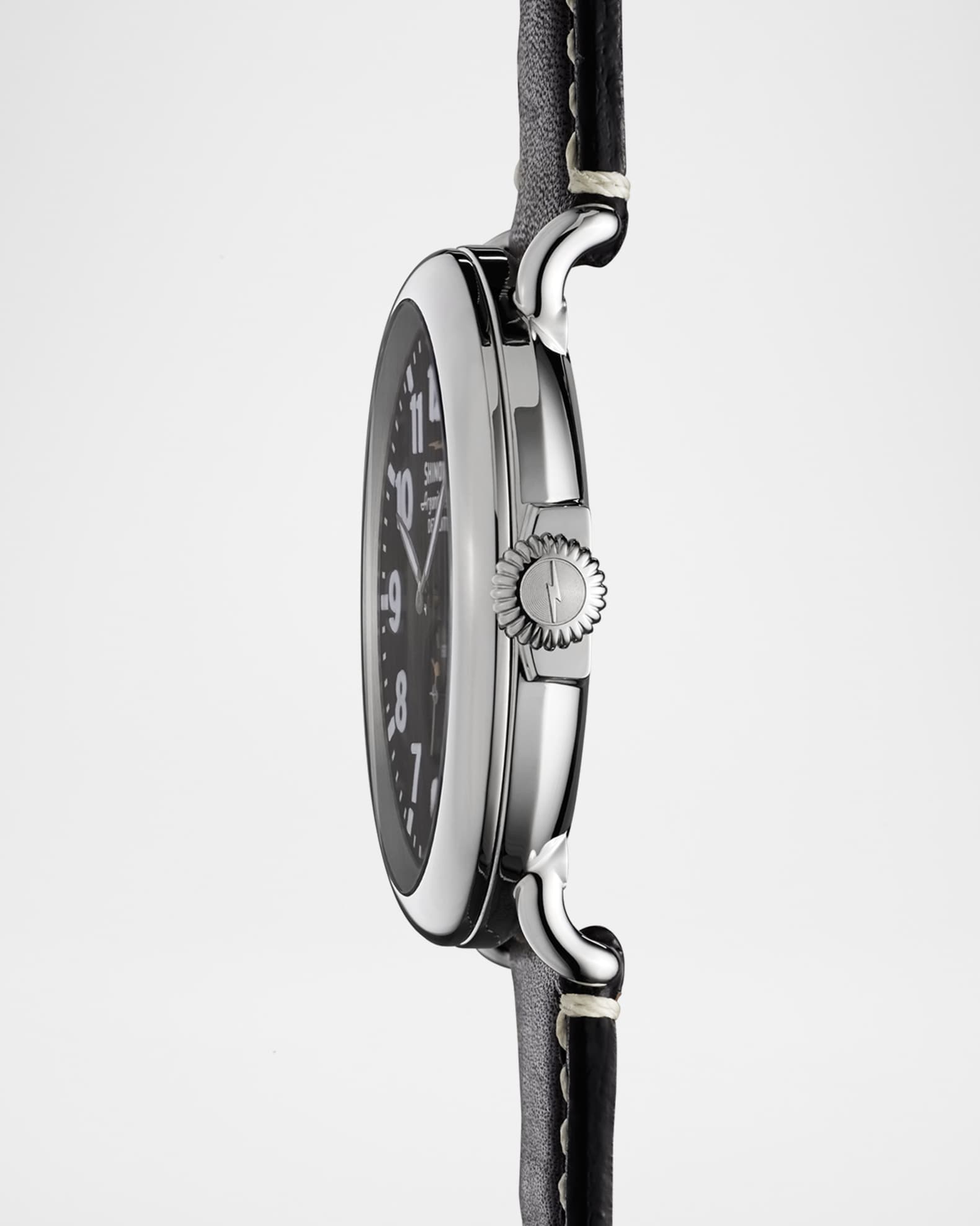 47mm Runwell Men's Watch, Black 1