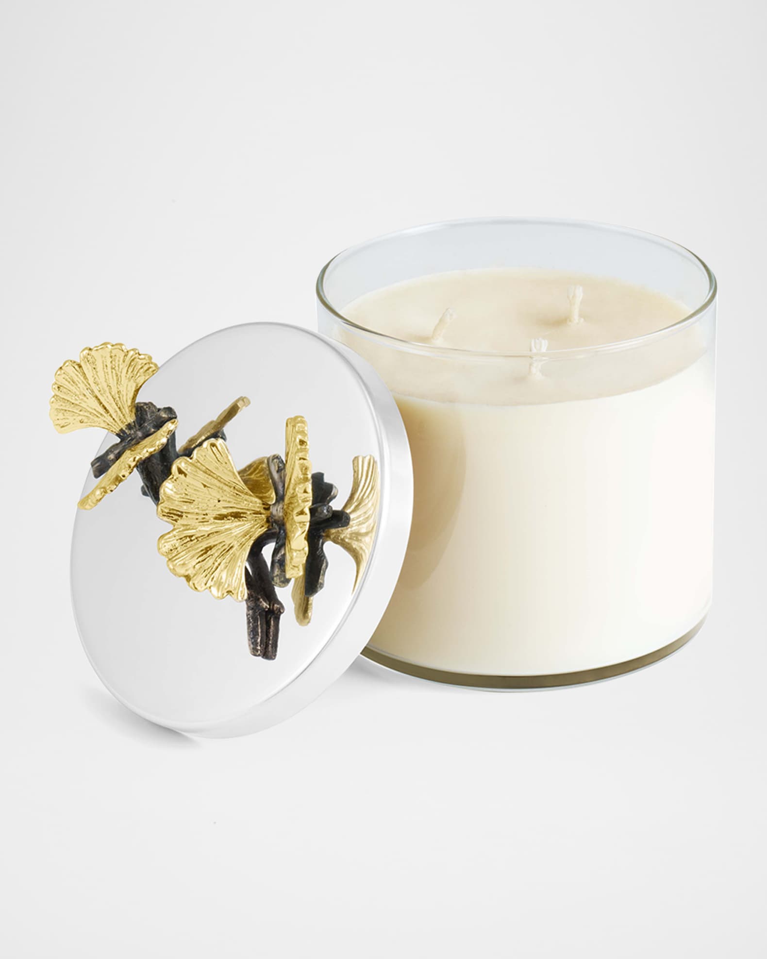 Butterfly Ginkgo Candle 1