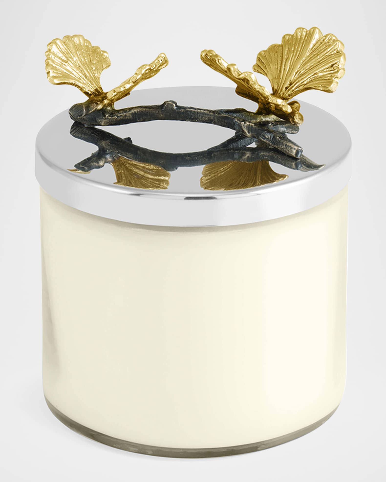 Butterfly Ginkgo Candle 0