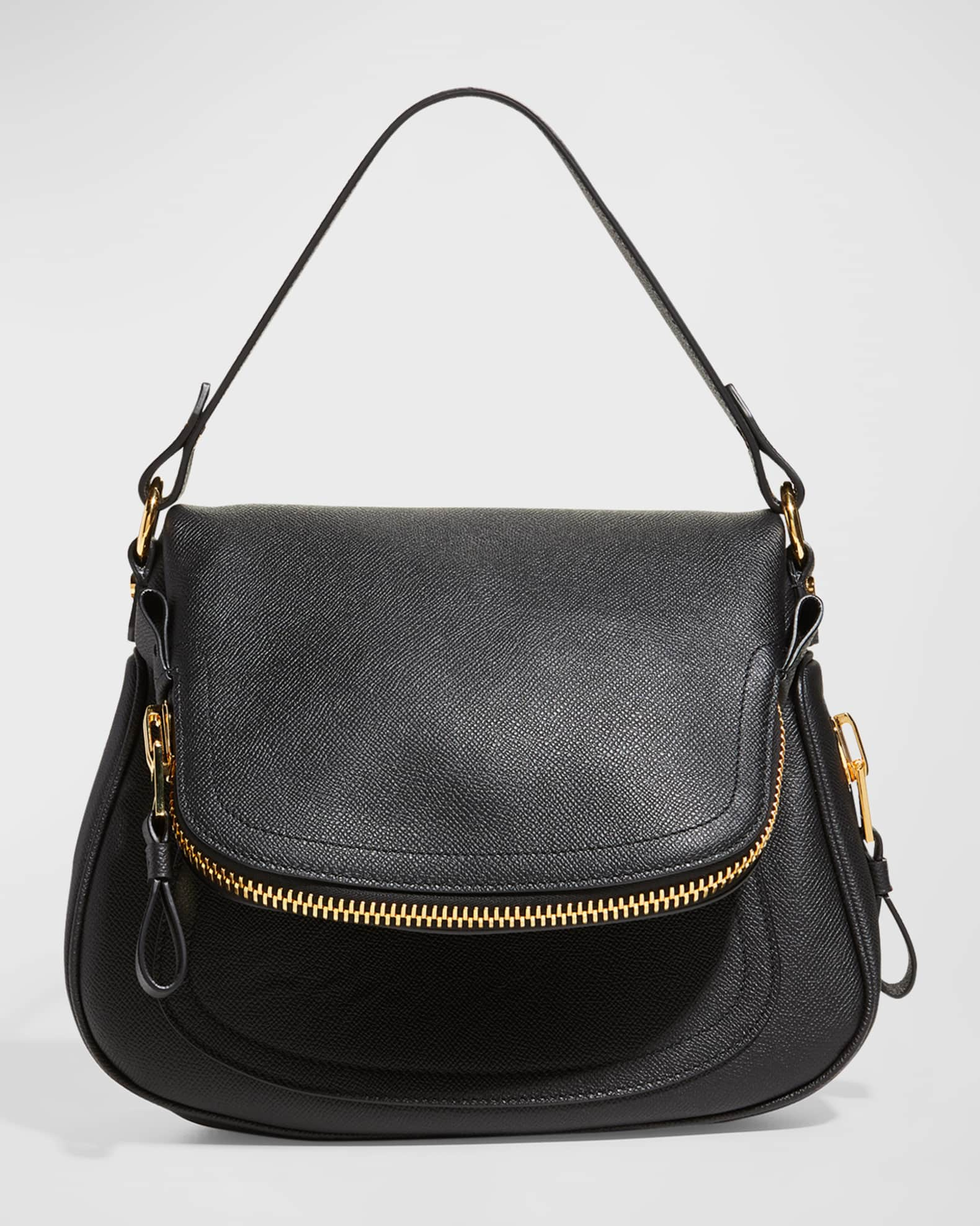 TOM FORD Jennifer Medium Grained Leather Shoulder Bag | Neiman Marcus