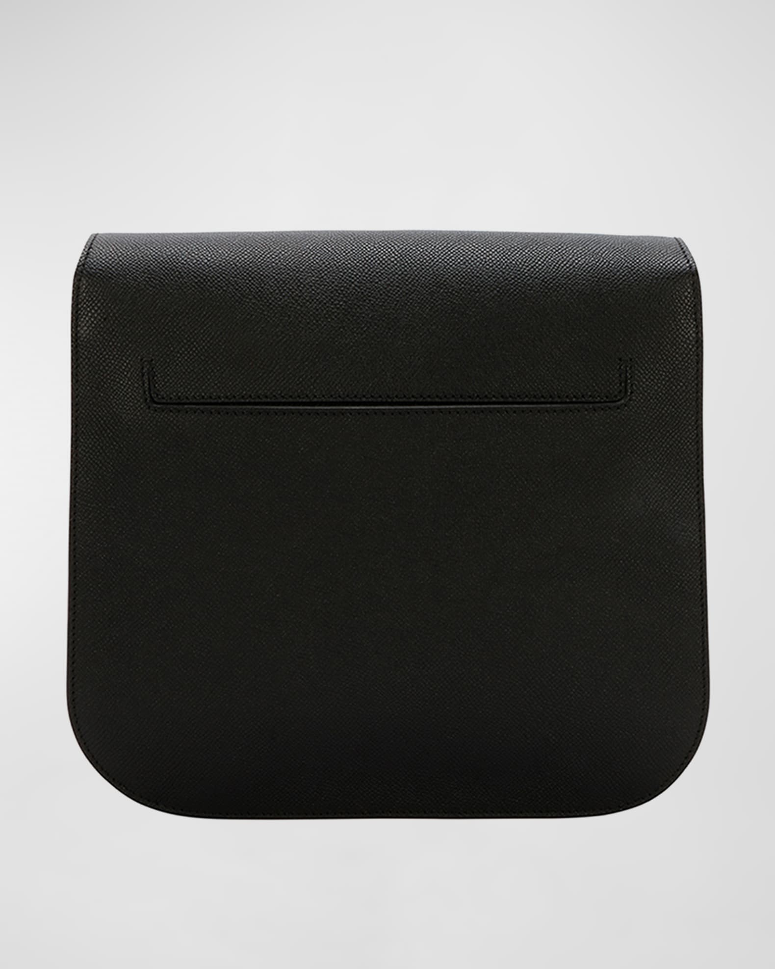 TOM FORD Tara Large Calf Grain Leather Shoulder Bag | Neiman Marcus