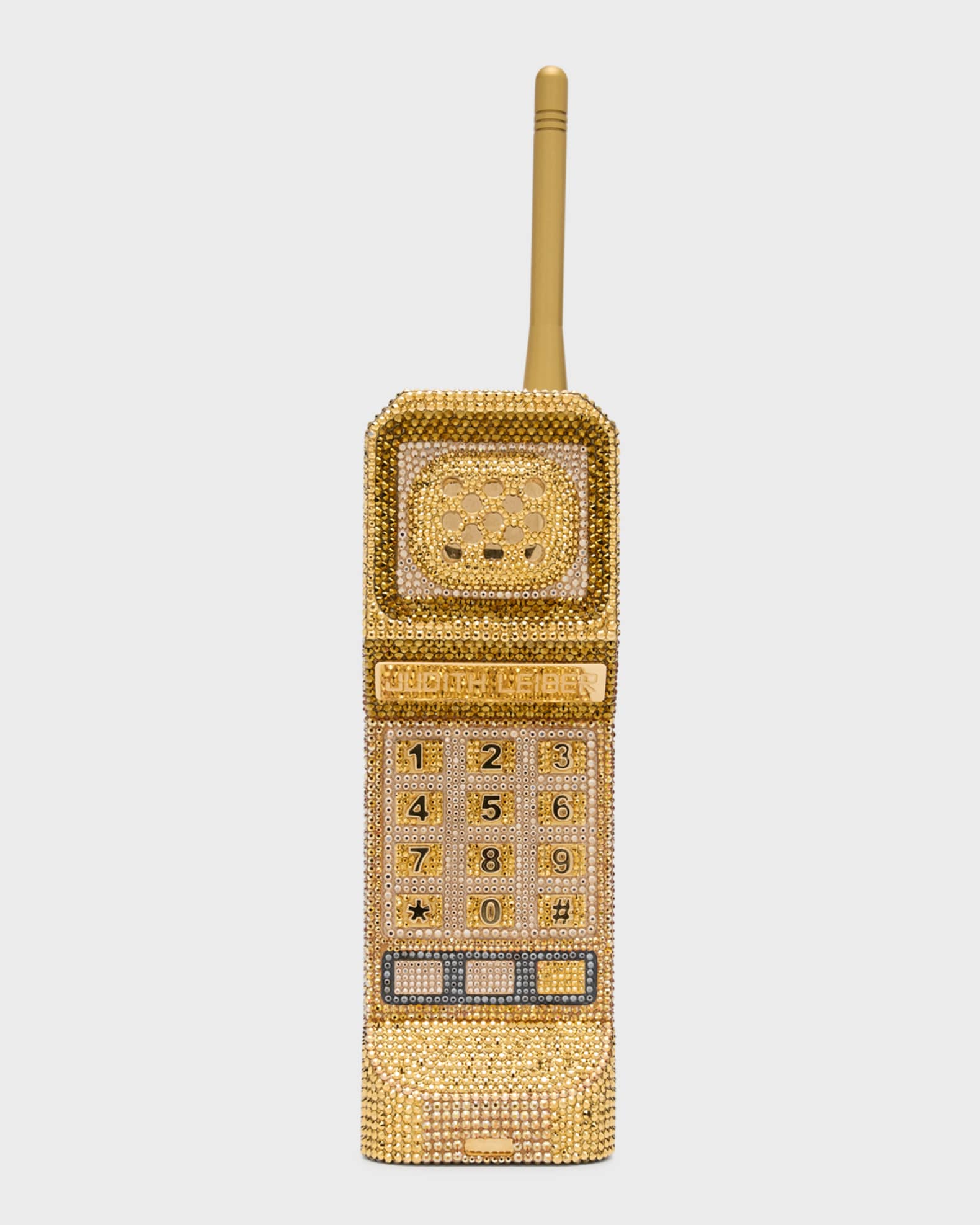 Judith leiber phone bag top
