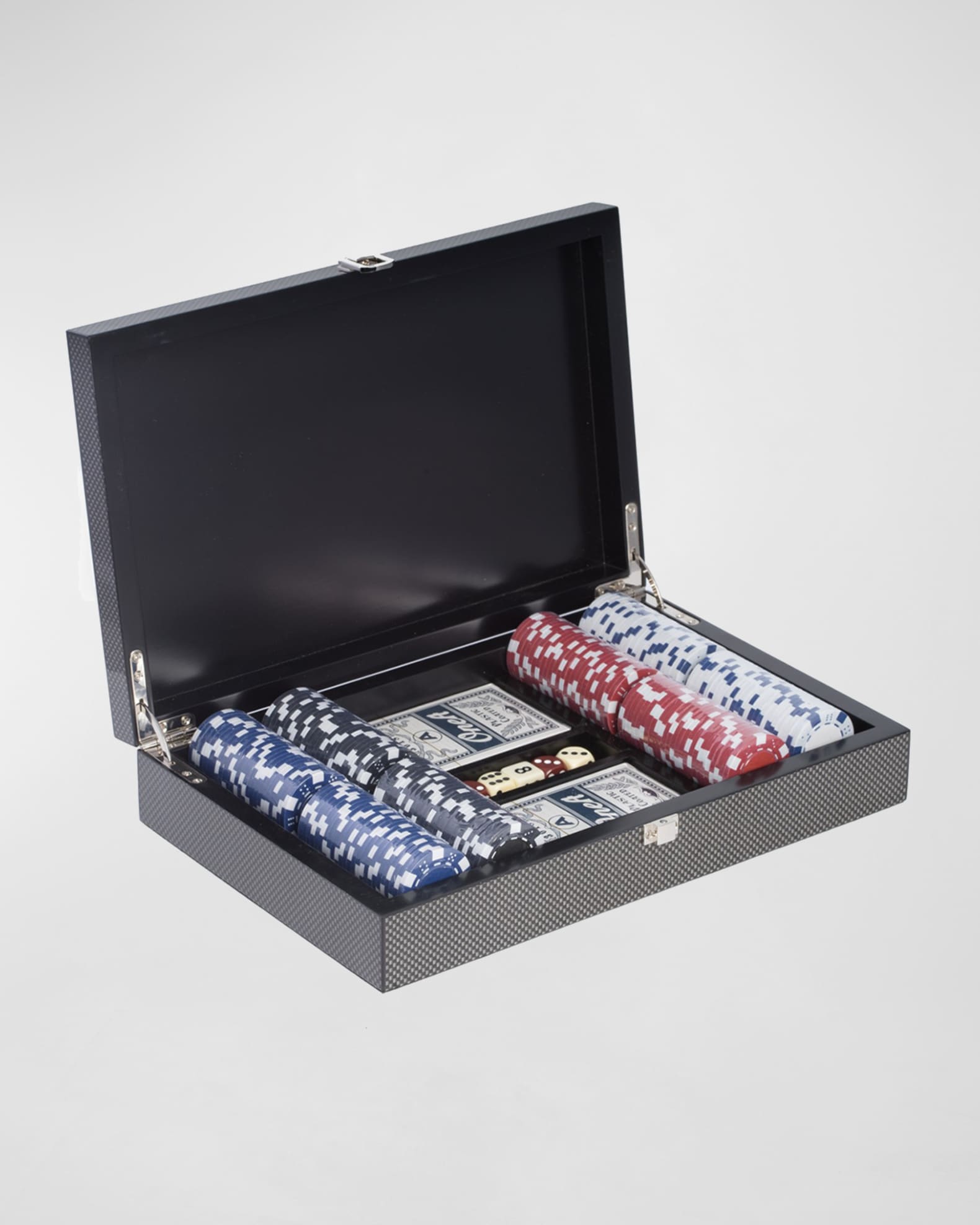 Carbon Fiber-Design Poker Set 0