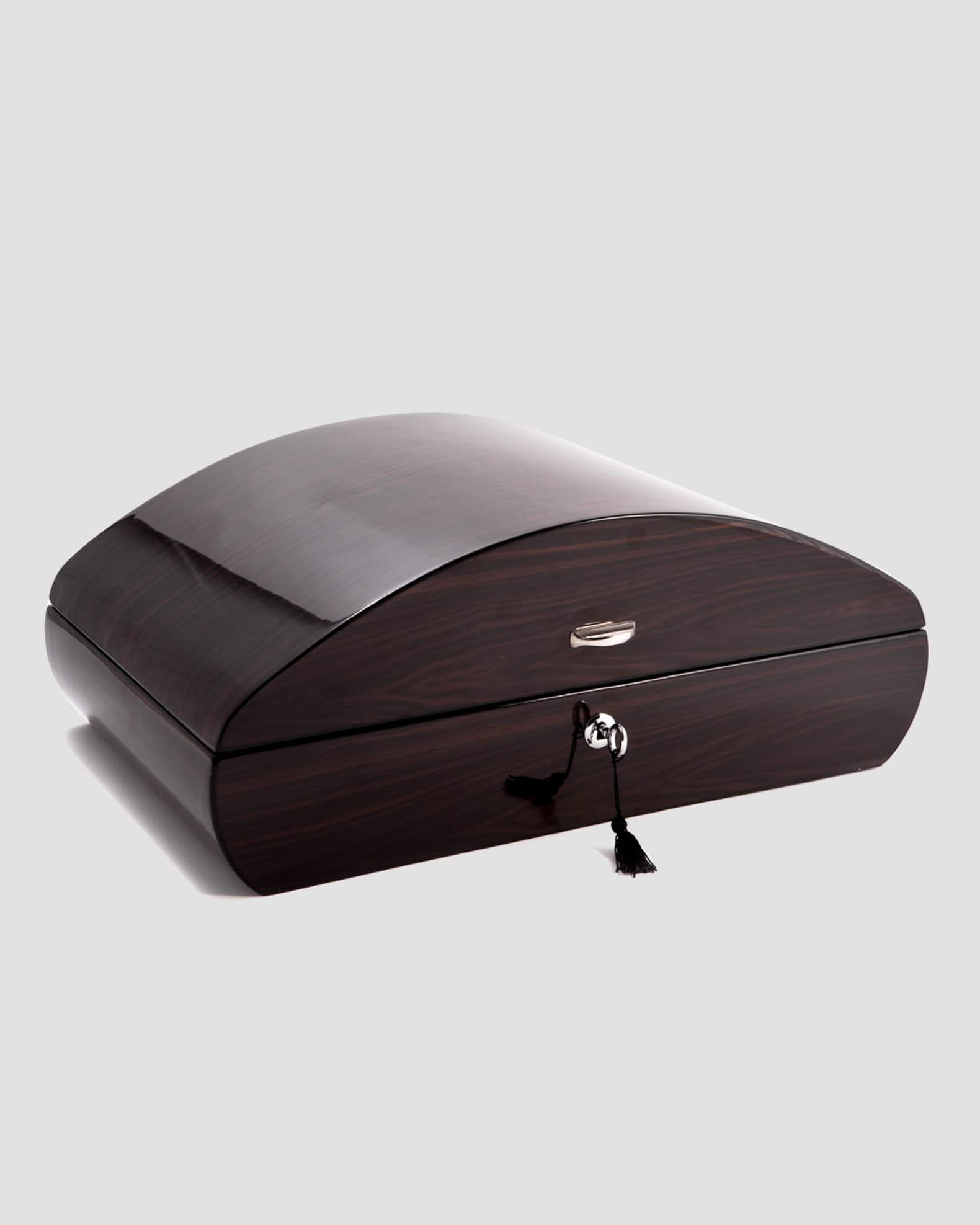 Ebony Wood Cigar Humidor 1