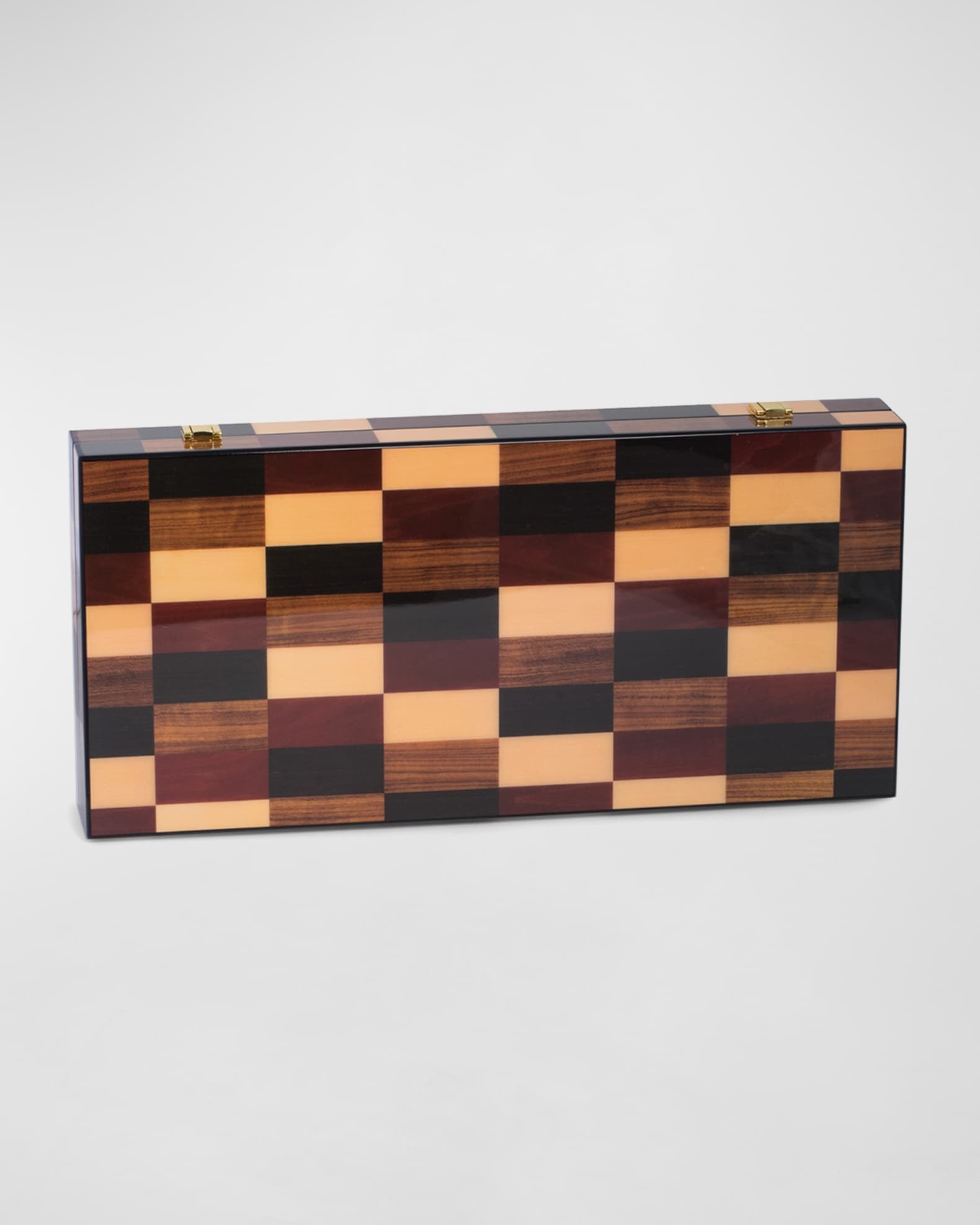 Art Deco-Design Wooden Backgammon Set 1