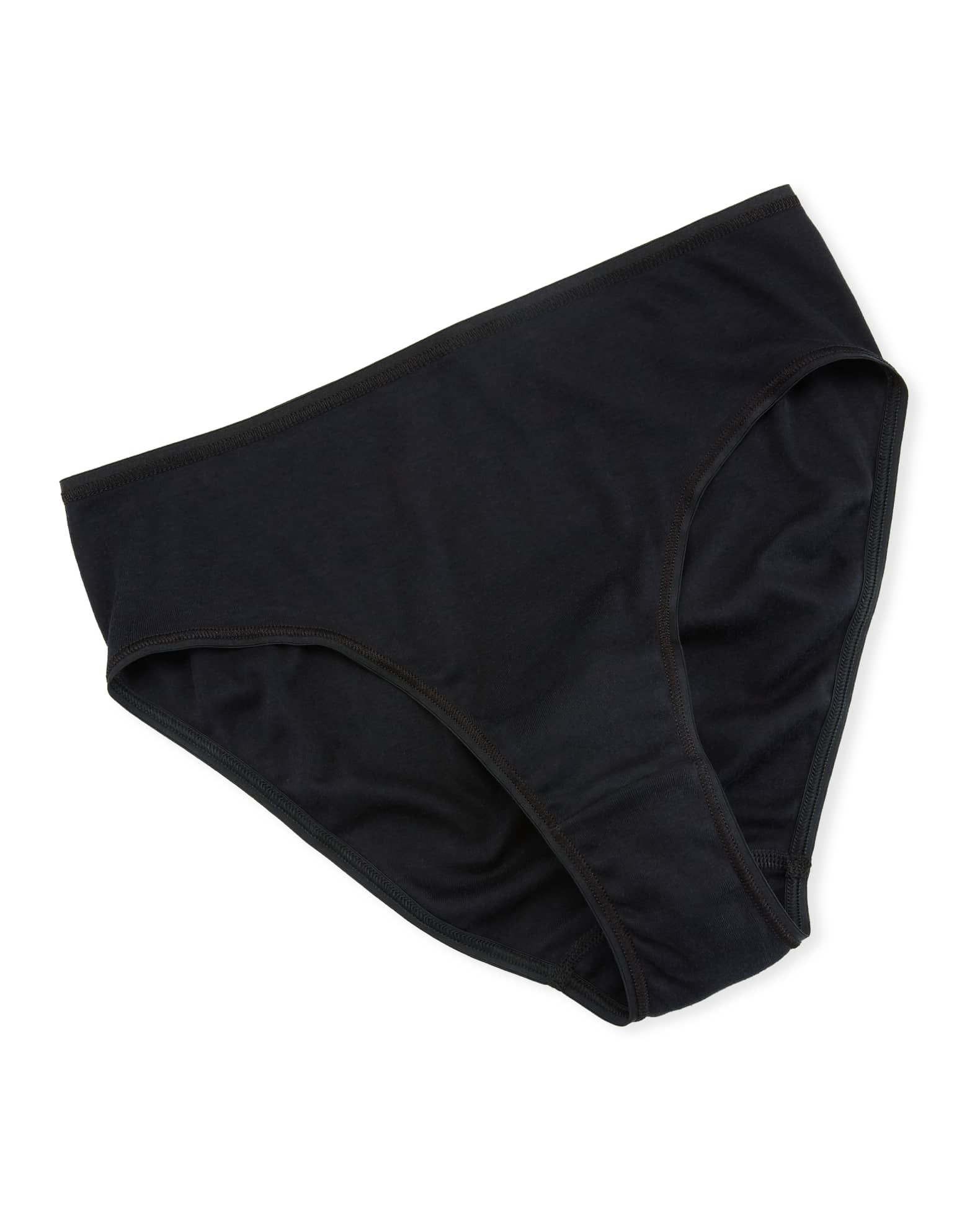 Cotton Seamless High-Leg Briefs 0