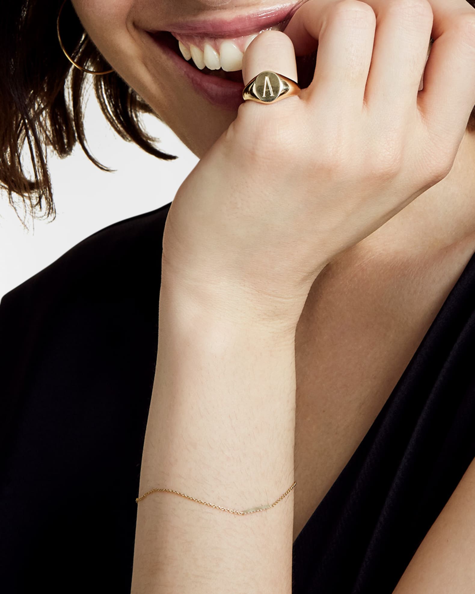 Sarah chloe pinky ring new arrivals