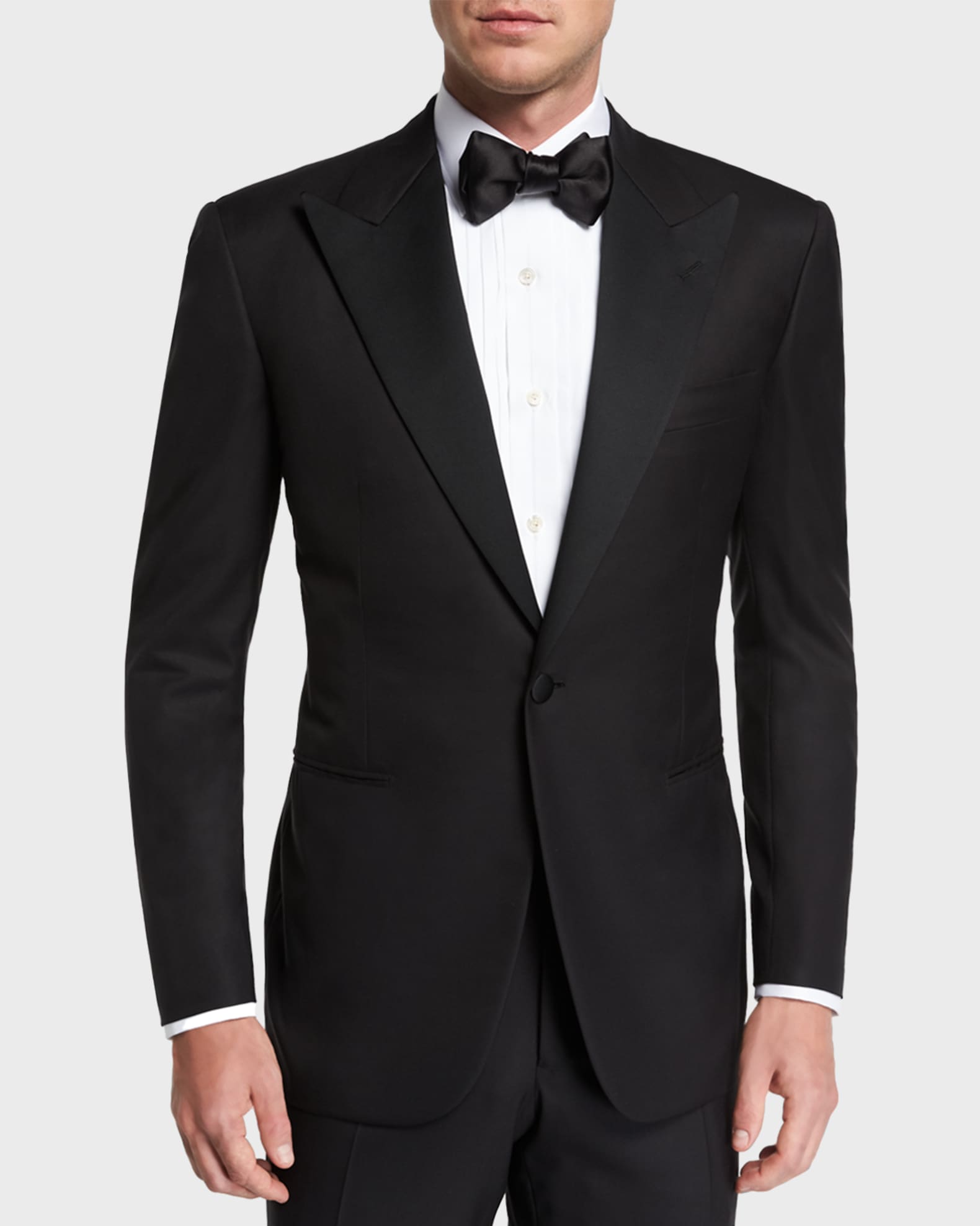 Men's Wool Two-Piece Tuxedo 1