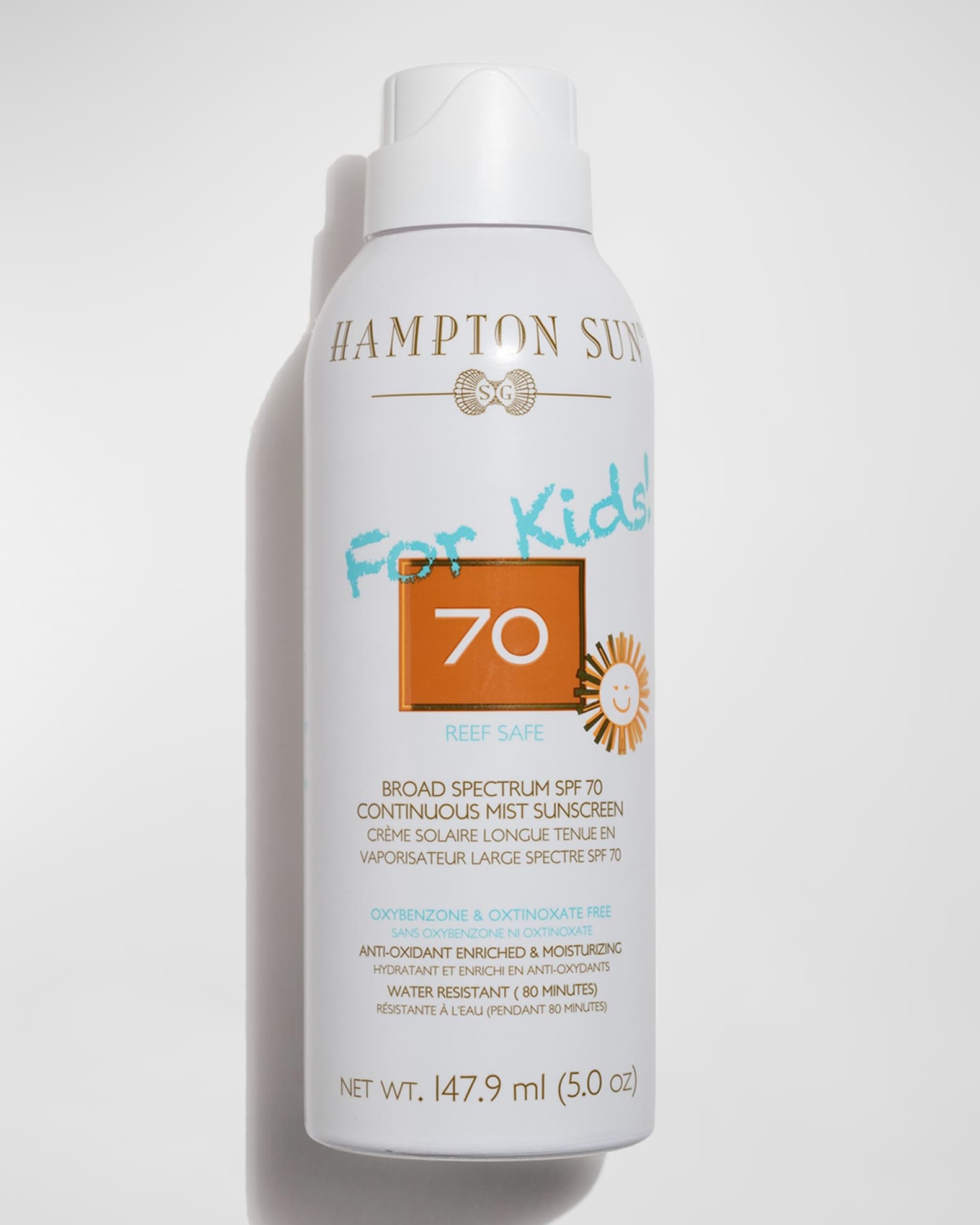 SPF 70 For Kids! Continuous Mist, 5 oz. 1