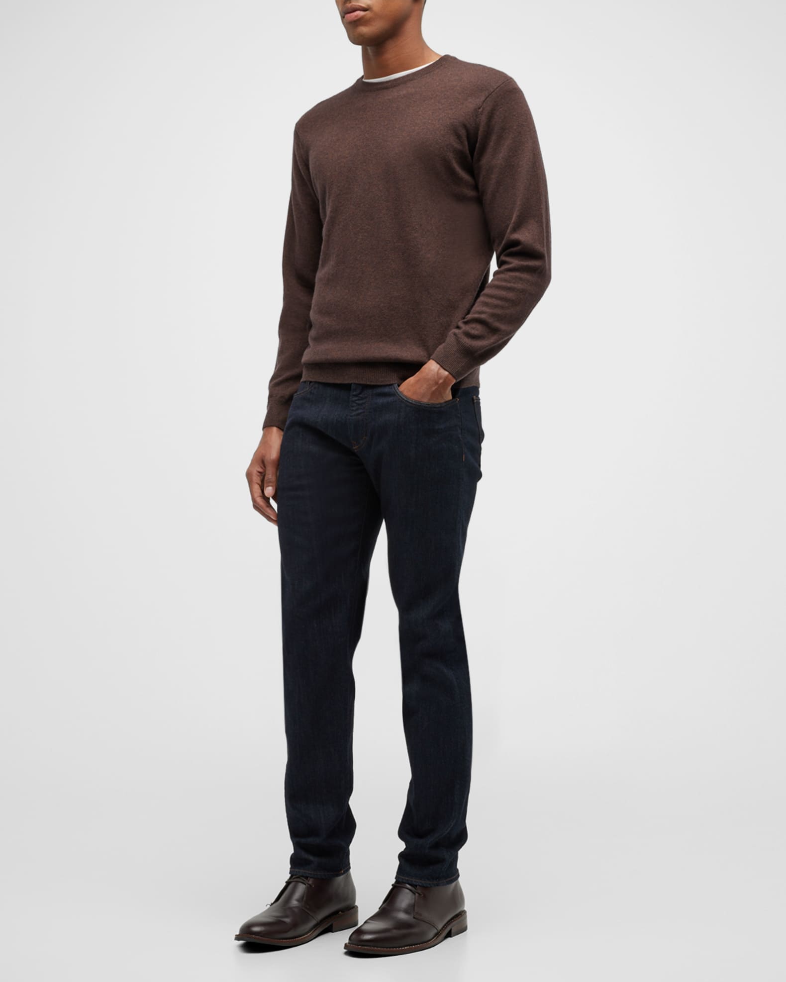 Rodd & Gunn Men's Queenstown OPTIM Wool-Cashmere Sweater | Neiman Marcus