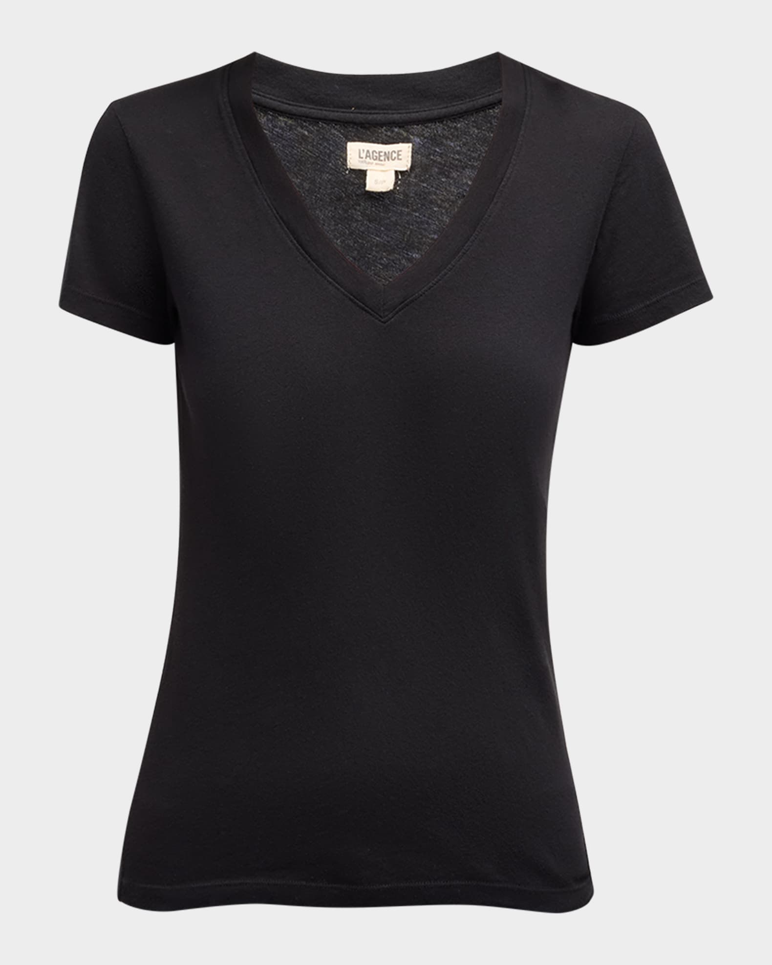 Becca V-Neck Short-Sleeve Tee 0