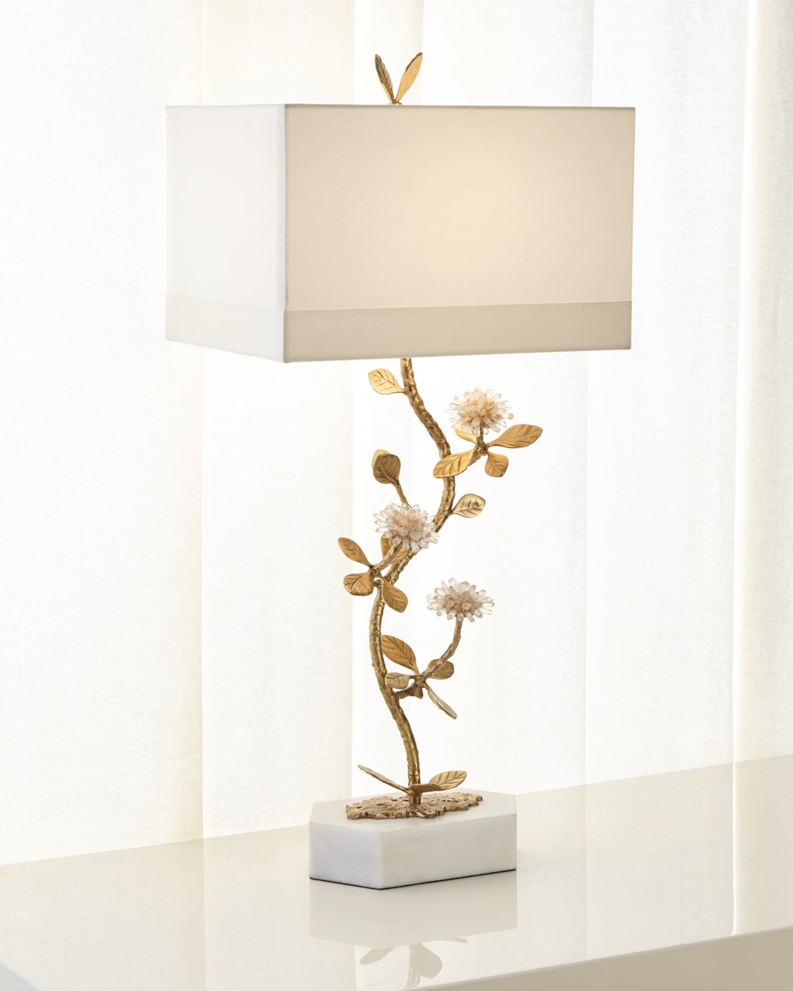 Quartz Flower Table Lamp 1