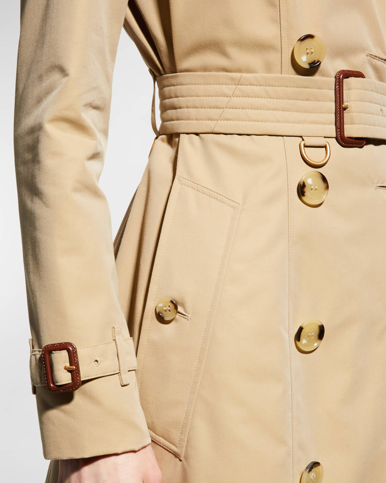 Burberry Chelsea Heritage Slim Fit Trench Coat Neiman Marcus