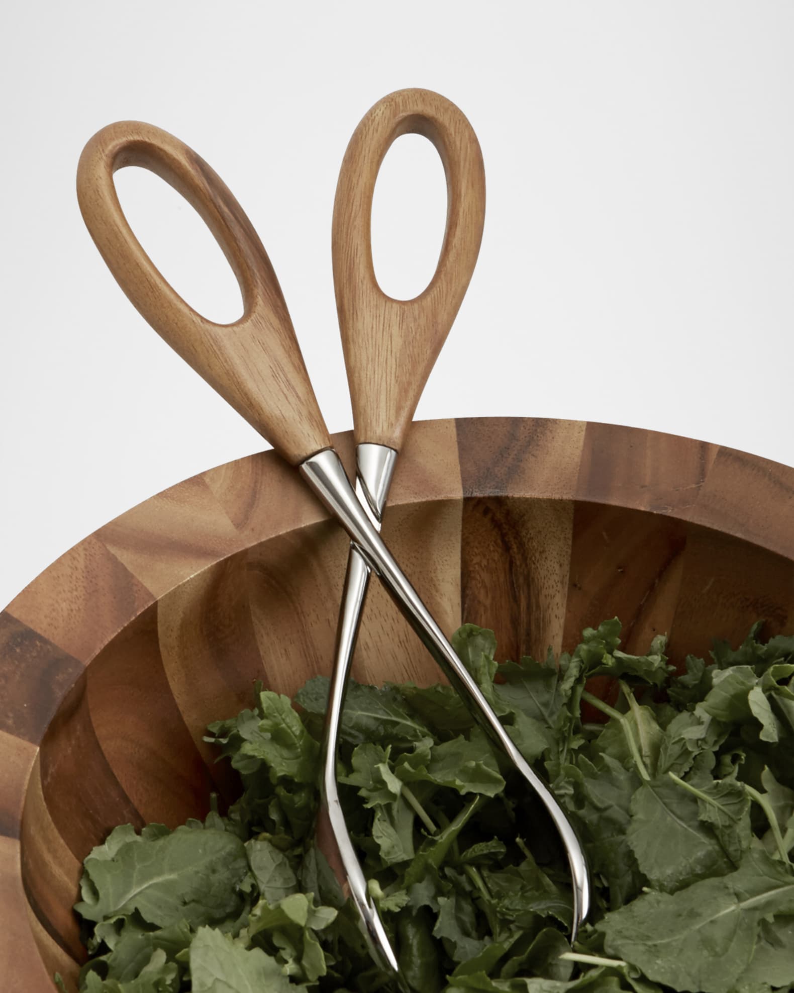 Nambe Curvo Salad Scissors Neiman Marcus