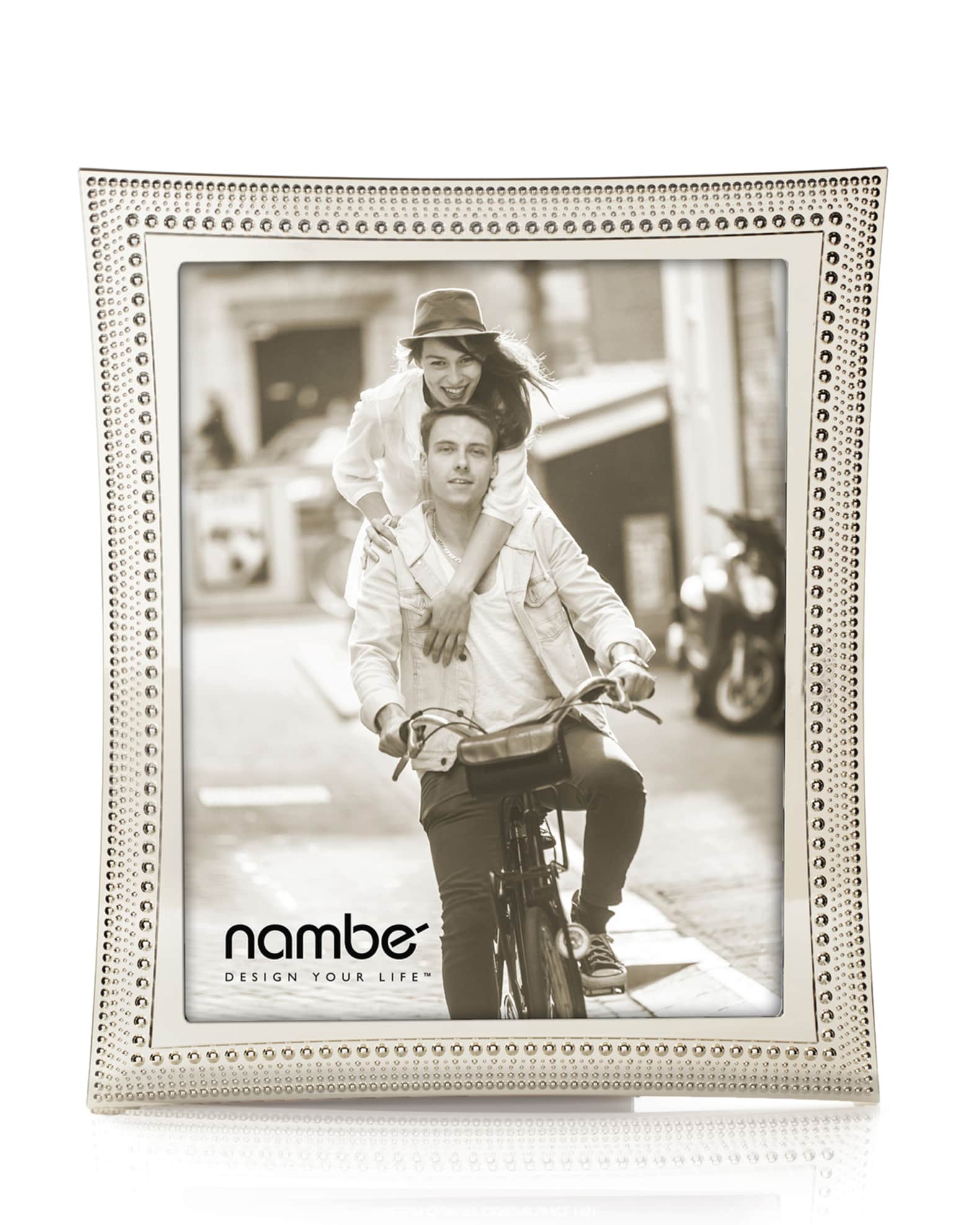 Nambe Beaded Picture Frame, 8" x 10" Neiman Marcus