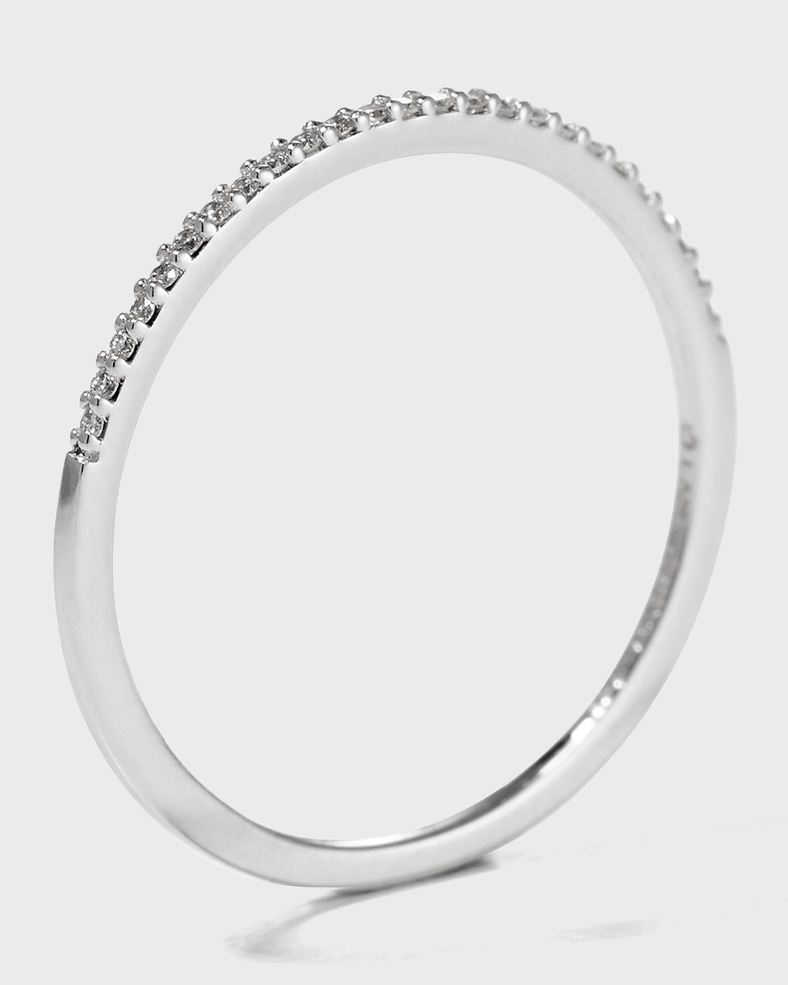 LANA 14K Gold Thin Flawless Diamond Stack Ring | Neiman Marcus