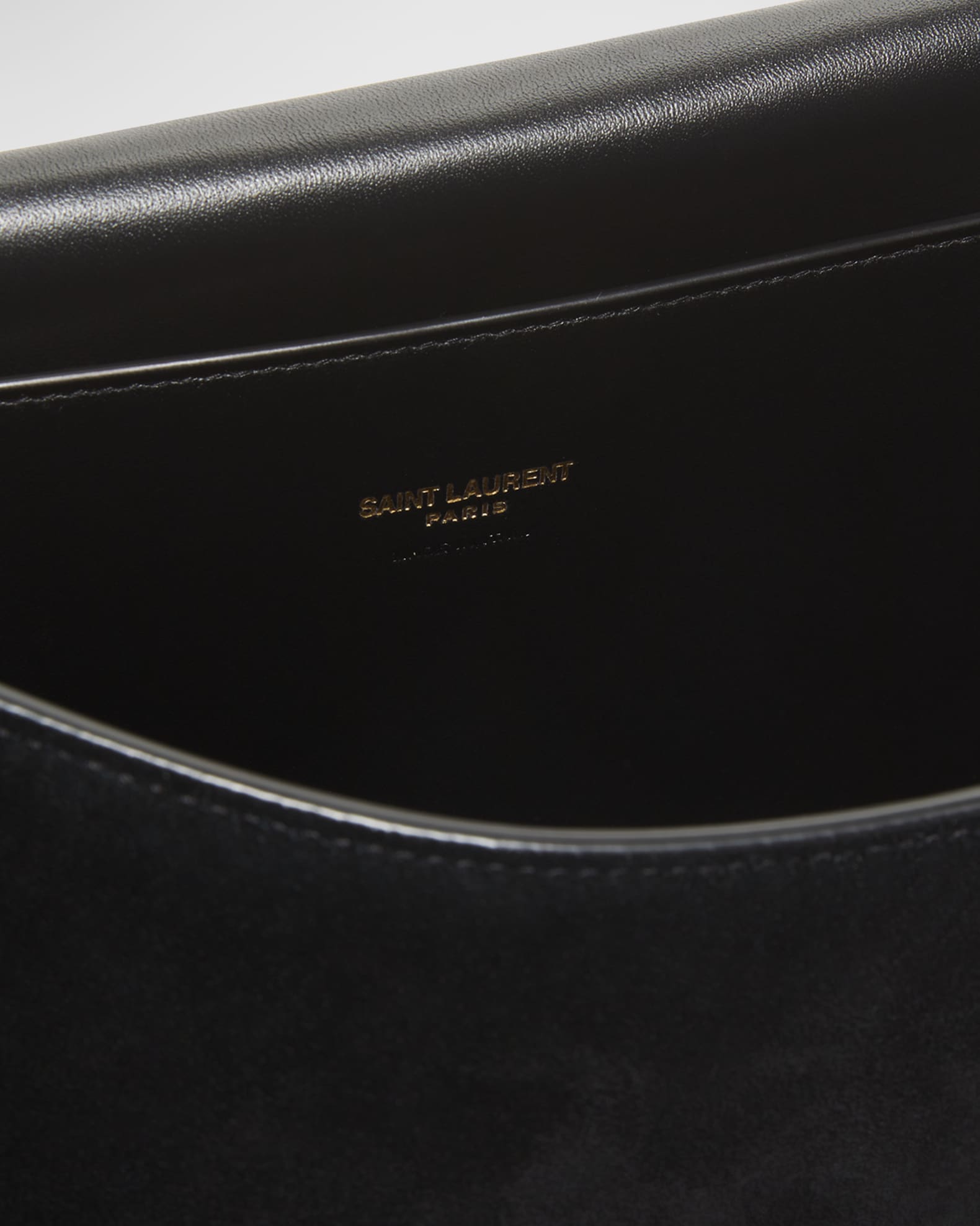 Yves Saint Laurent Black Quilted Leather Small LouLou Bag