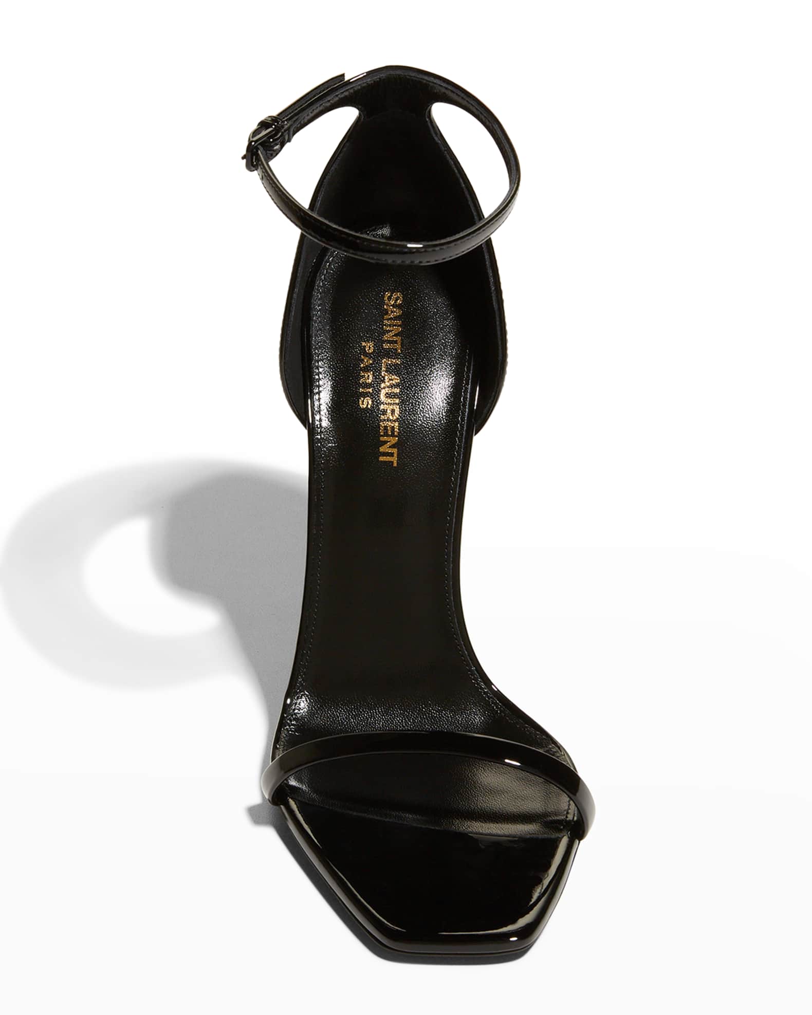 シューズ・サンダルその他 SAINT LAURENT Woman Heeled sandals Black 8302879QNAO 1000 Saint Laurent Date heel sandals for Women - Black in UAE