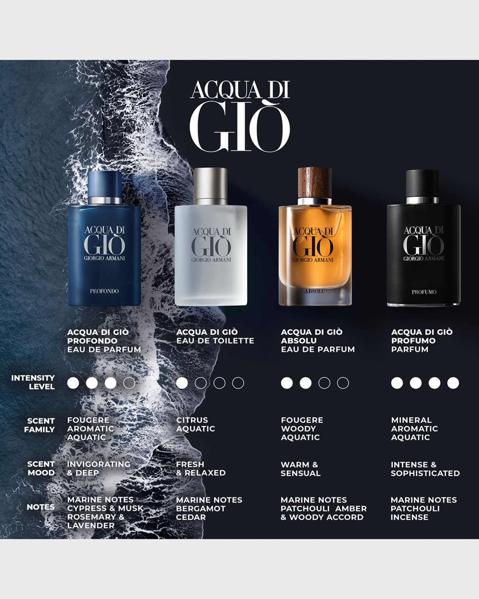 Eau de Parfum ACQUA DI GIÒ ABSOLU 200 ml