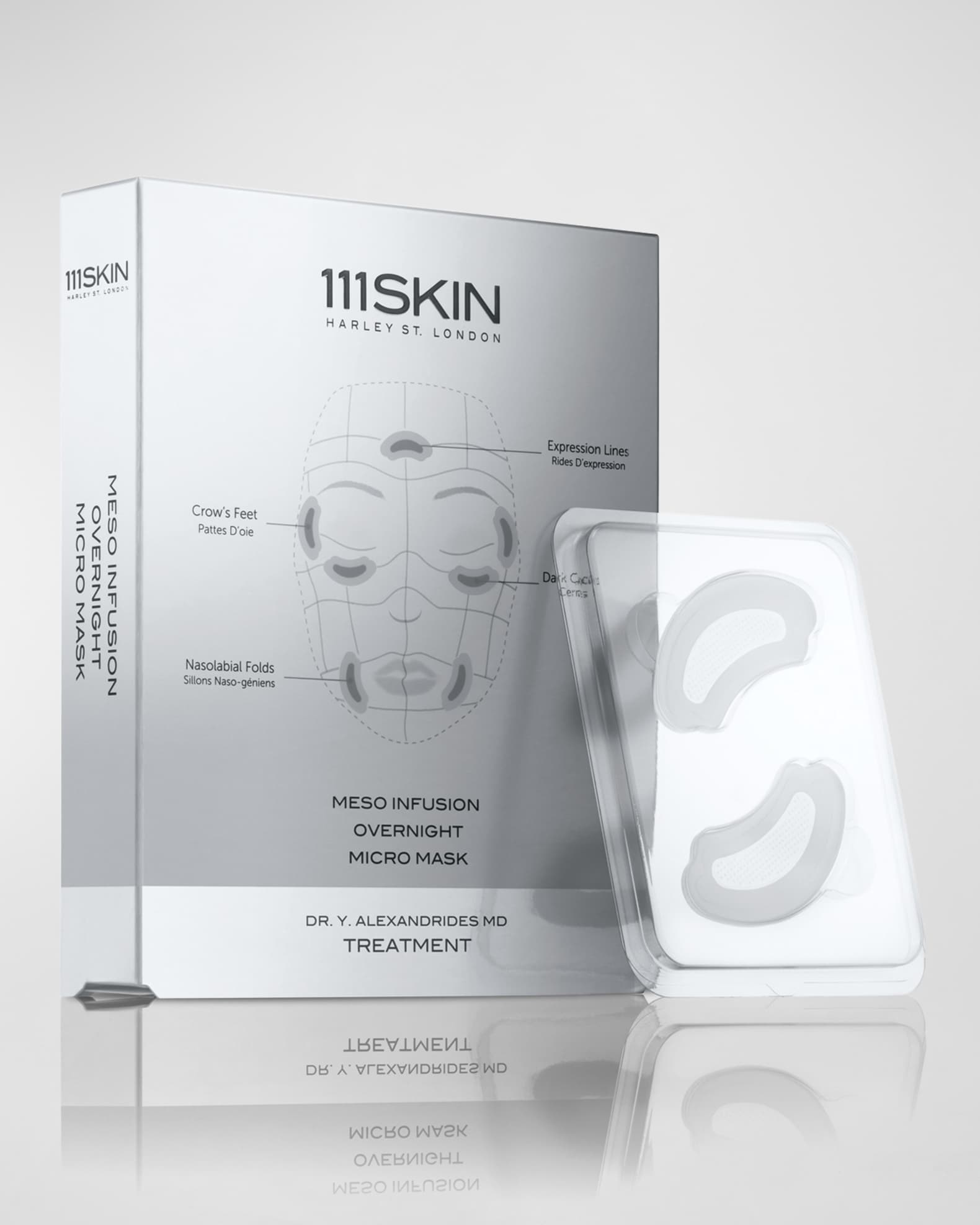 111SKIN Meso Infusion Overnight Micro Mask Box, 4 Count