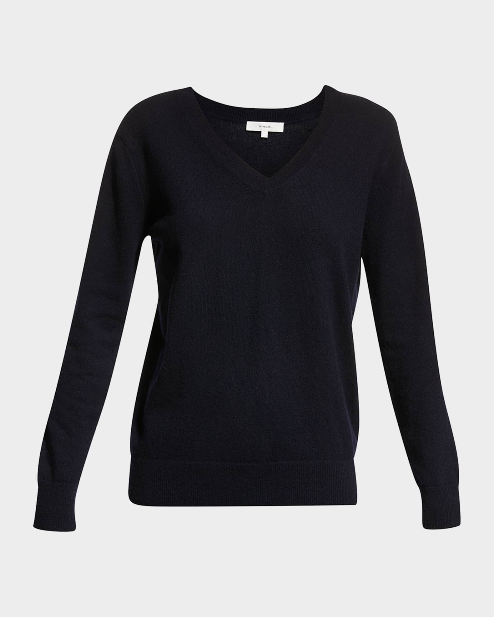 Vince Weekend V Neck Cashmere Pullover Sweater Neiman Marcus
