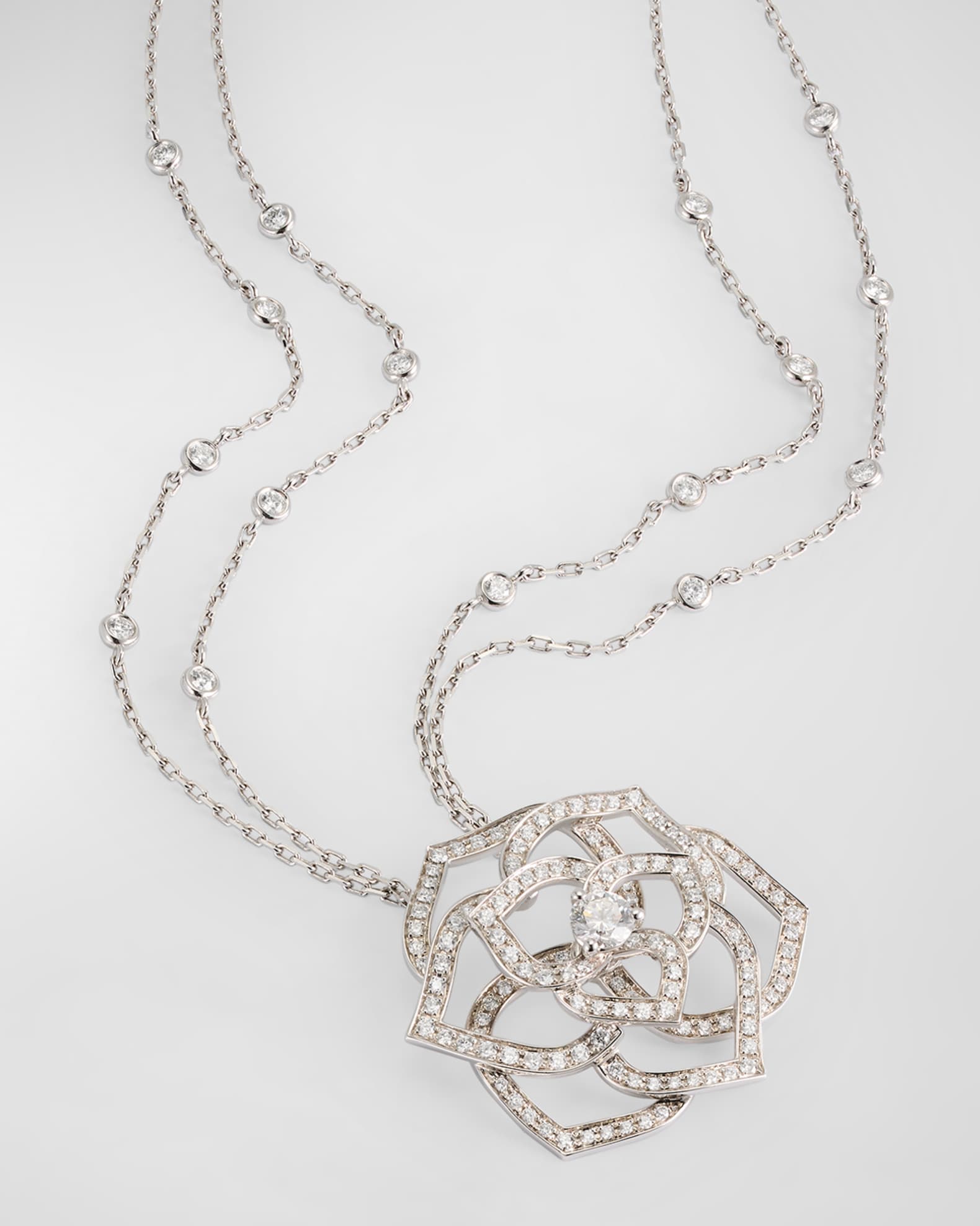 Piaget rose necklace price discount