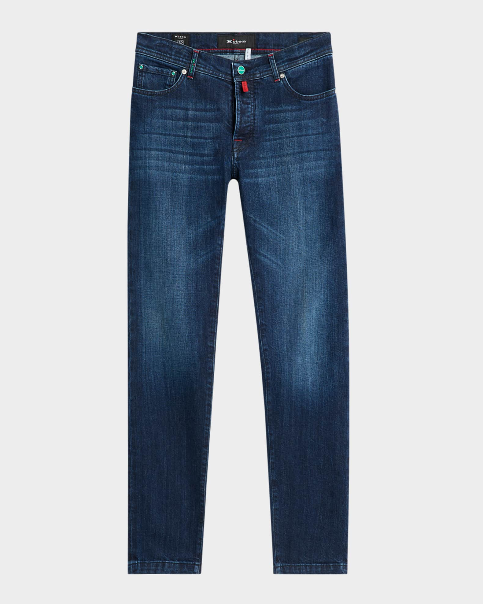 Mid Blue Super Slim Fit Denim Deluxe Stretch Jeans