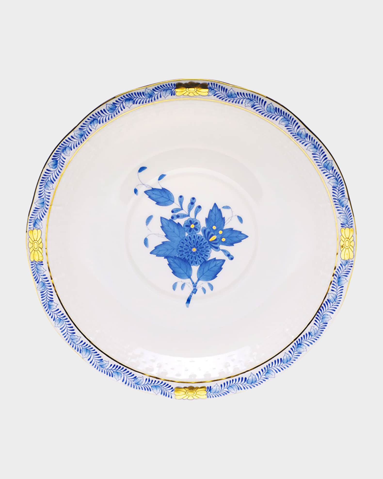 Blue Chinese Bouquet Saucer 0