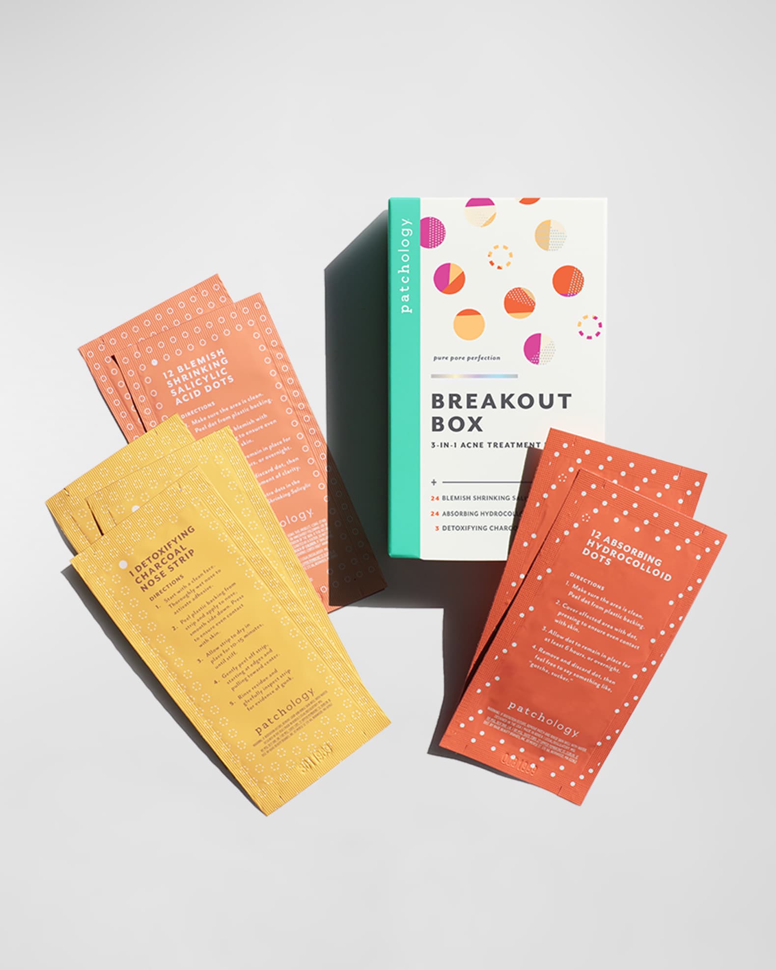 Patchology Breakout Box 3in1 Acne Treatment Kit Neiman Marcus