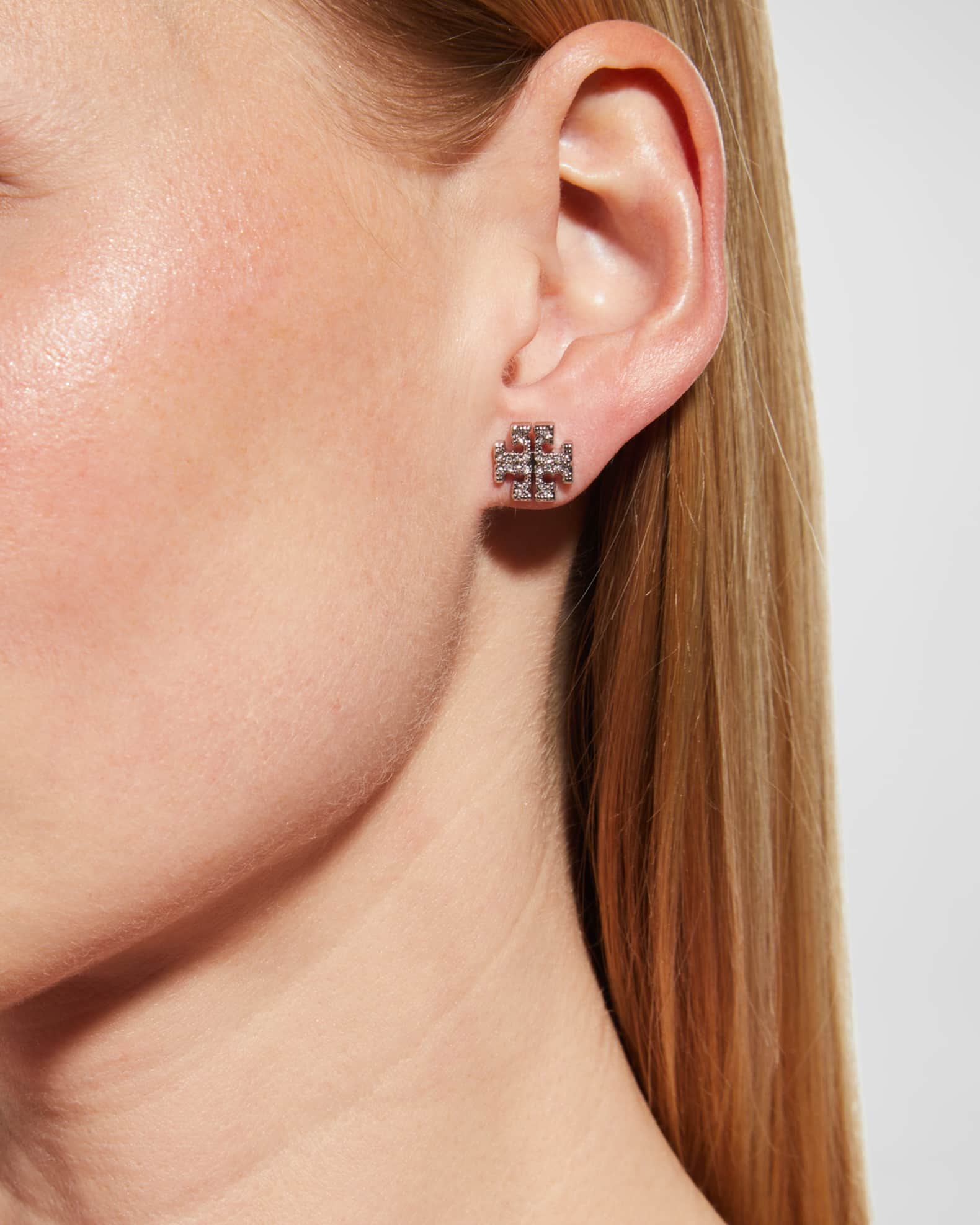 Tory burch miller store stud earrings