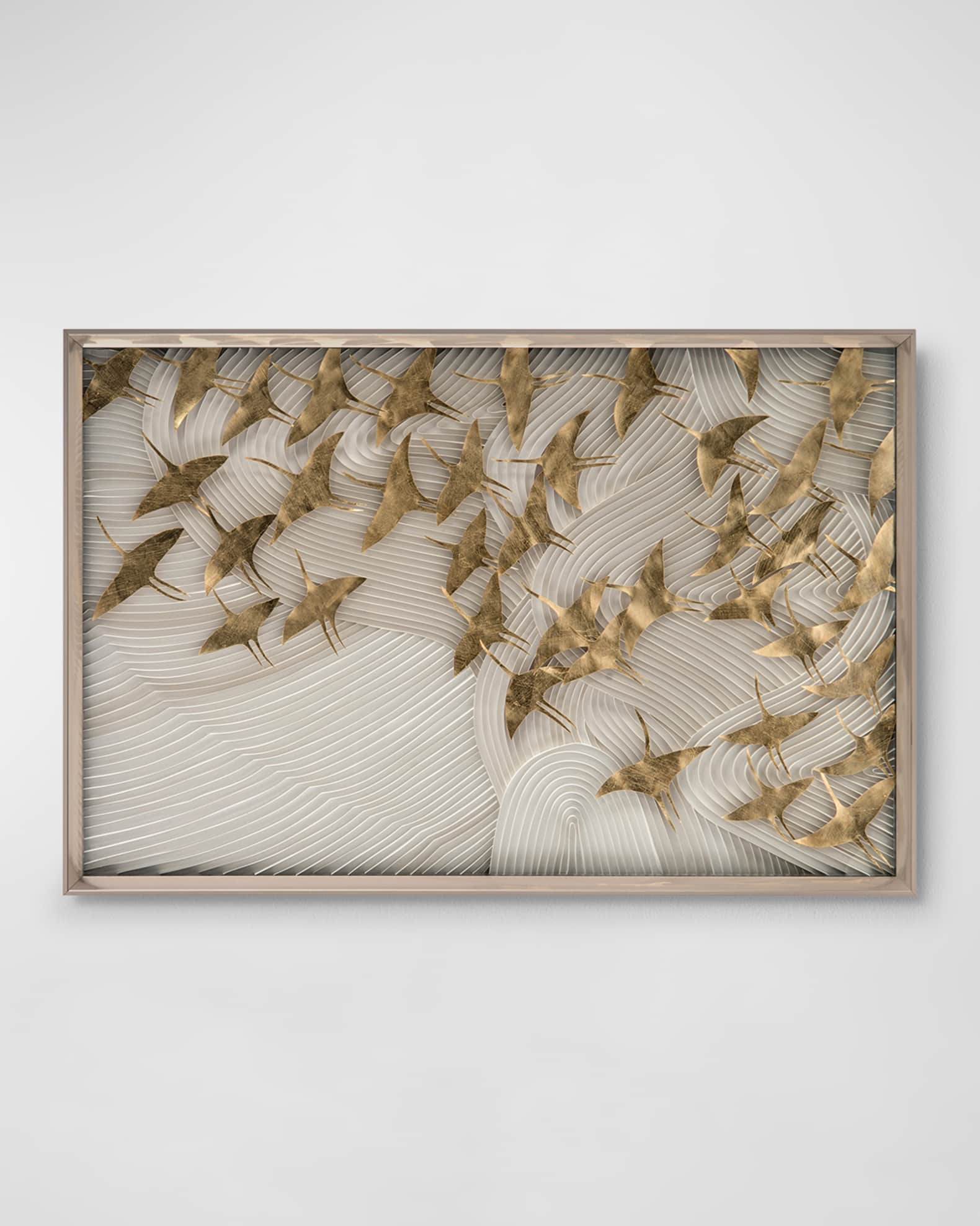 JohnRichard Collection Robat's "Birds In Flight" Wall Art Neiman Marcus