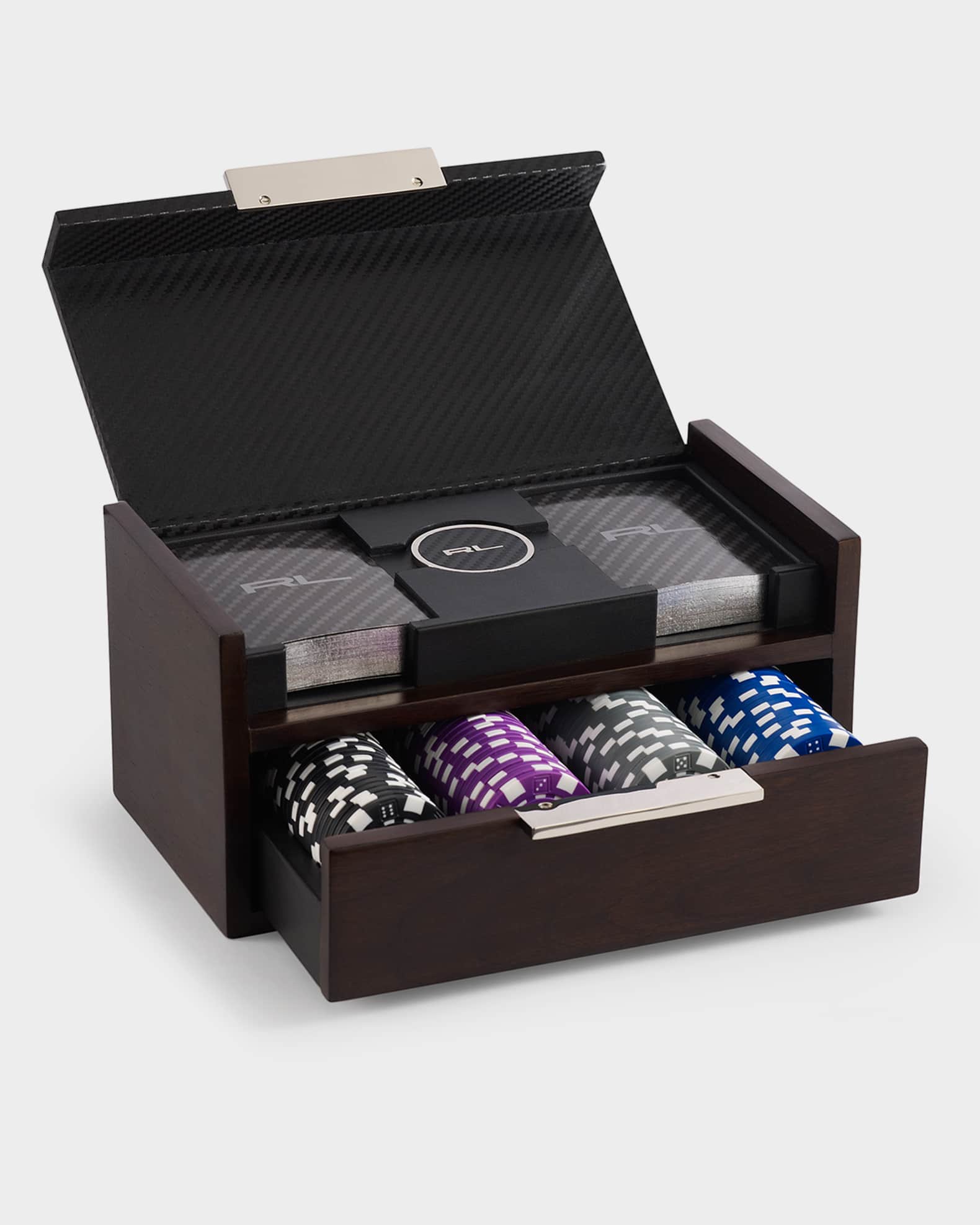 Ralph Lauren Home Sutton Carbon Fiber Poker Set | Neiman Marcus