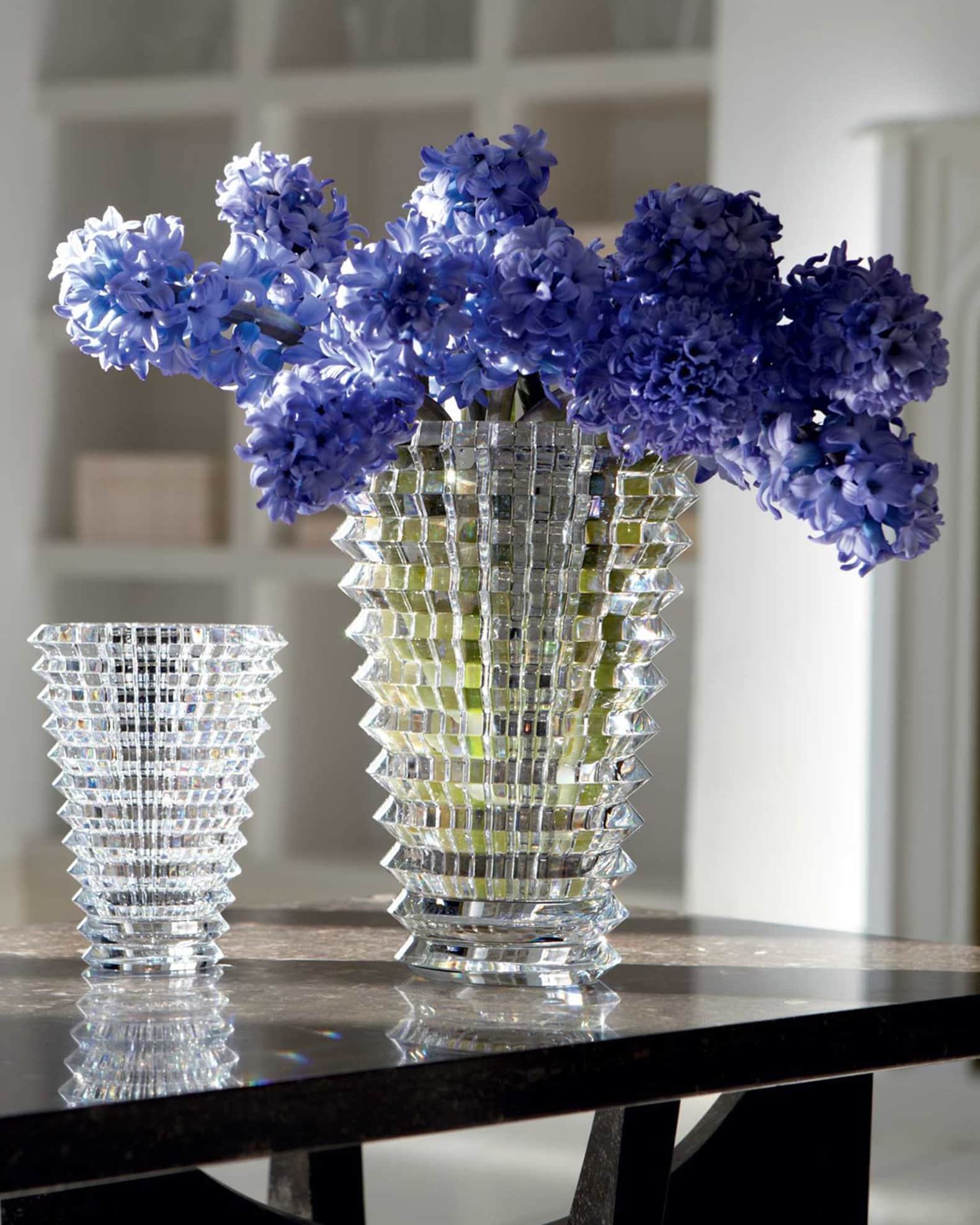 100 ％品質保証 Baccarat Eye Vase, Small | Neiman Marcus 花瓶・フラワースタンド