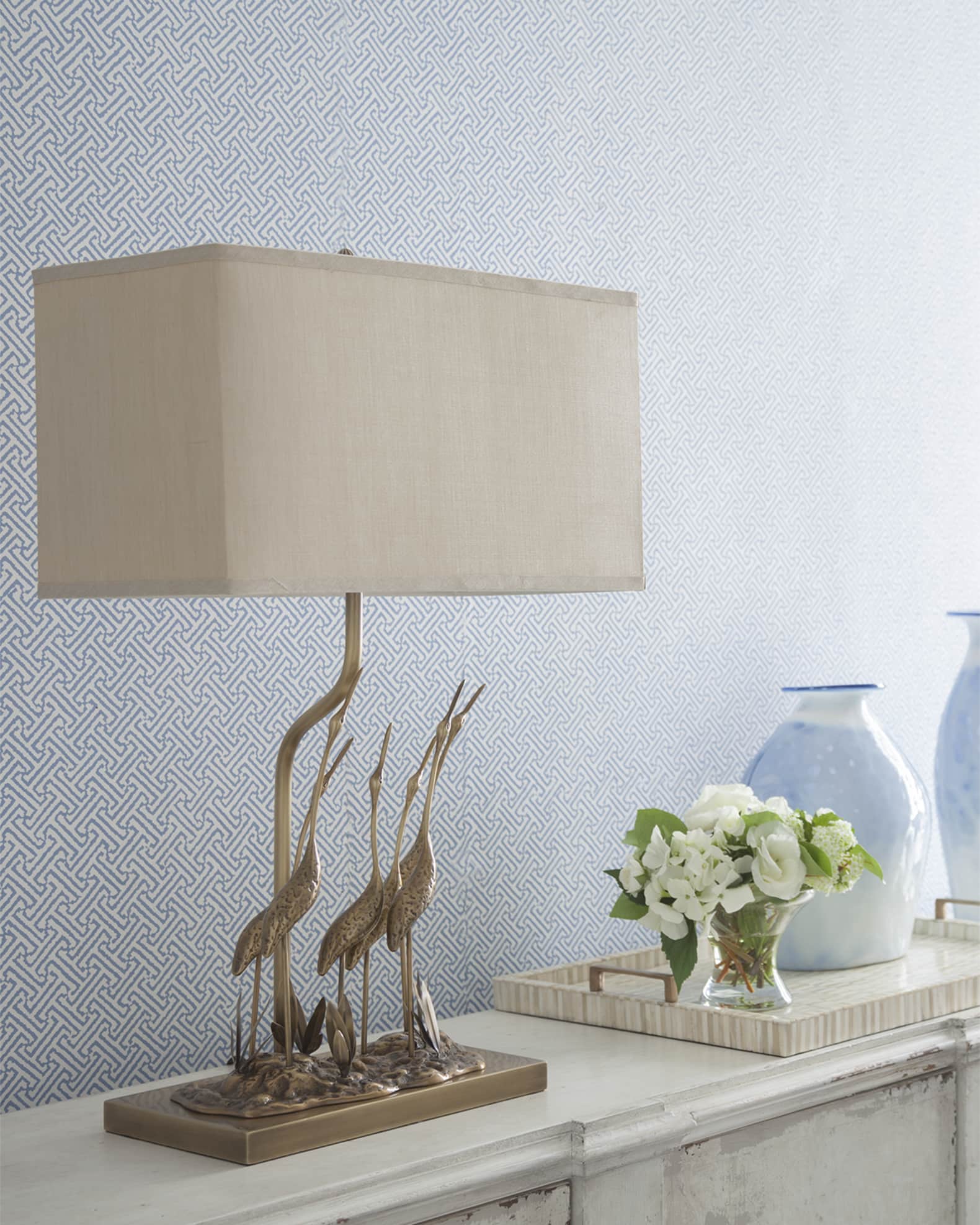 Gathering of Cranes Lamp 1