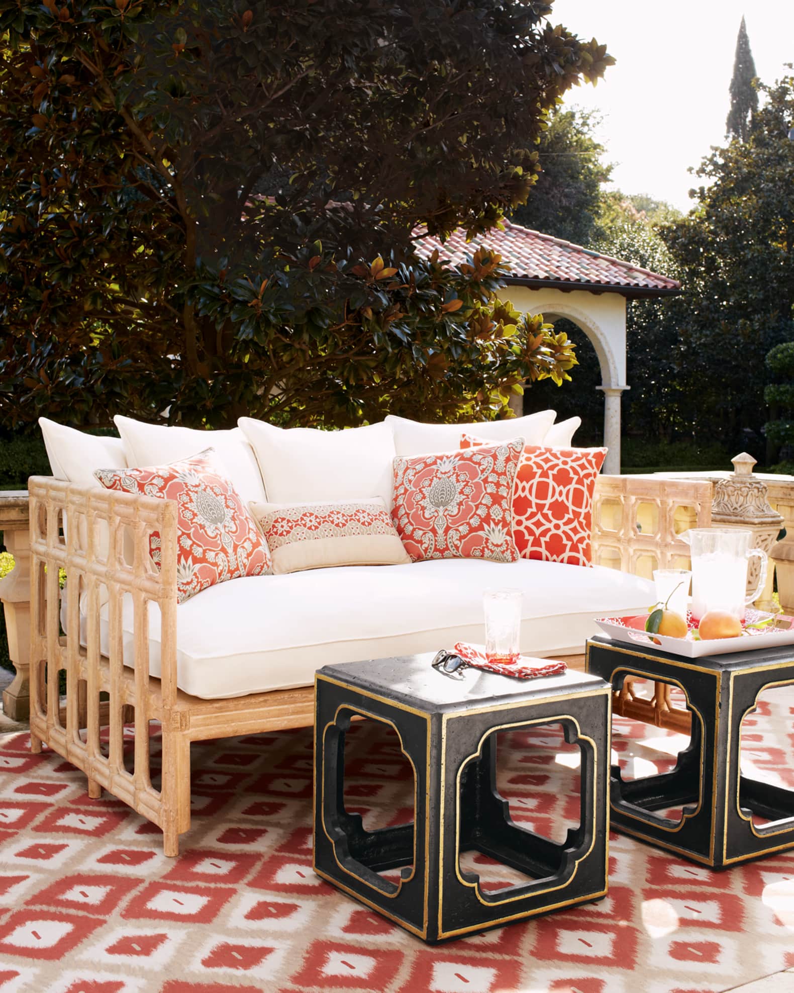 Outdoor Accent Table Neiman Marcus