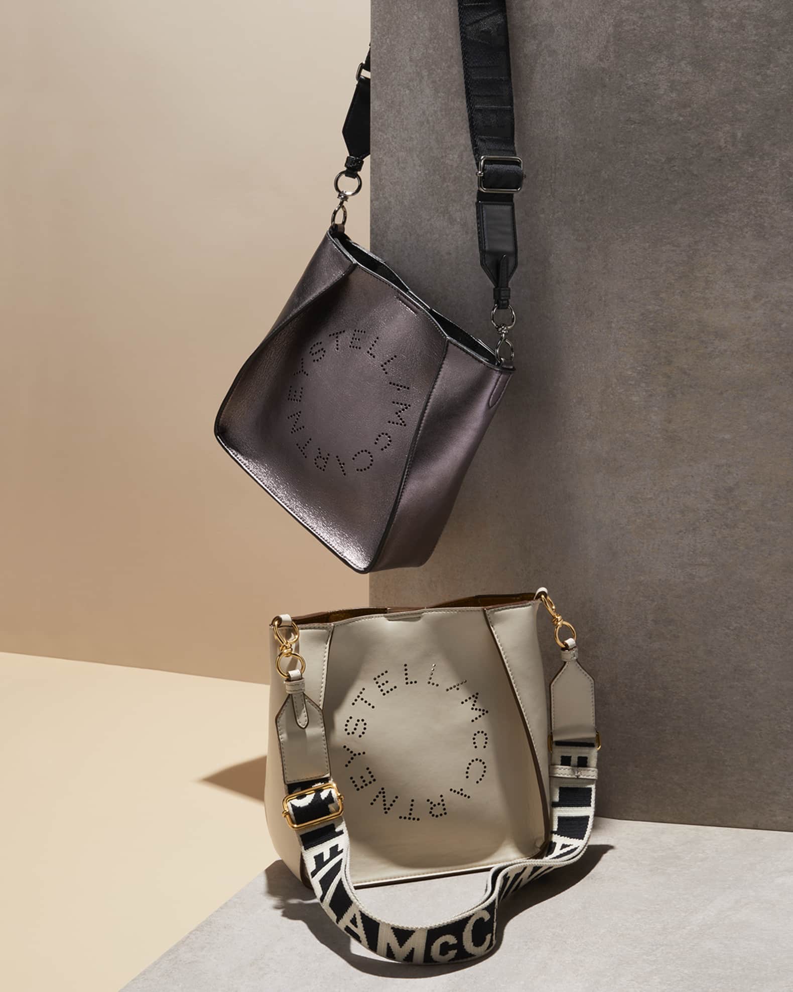 激安通販特集！ Alter Logo Perforated McCartney Stella Napa Bag Crossbody バッグ