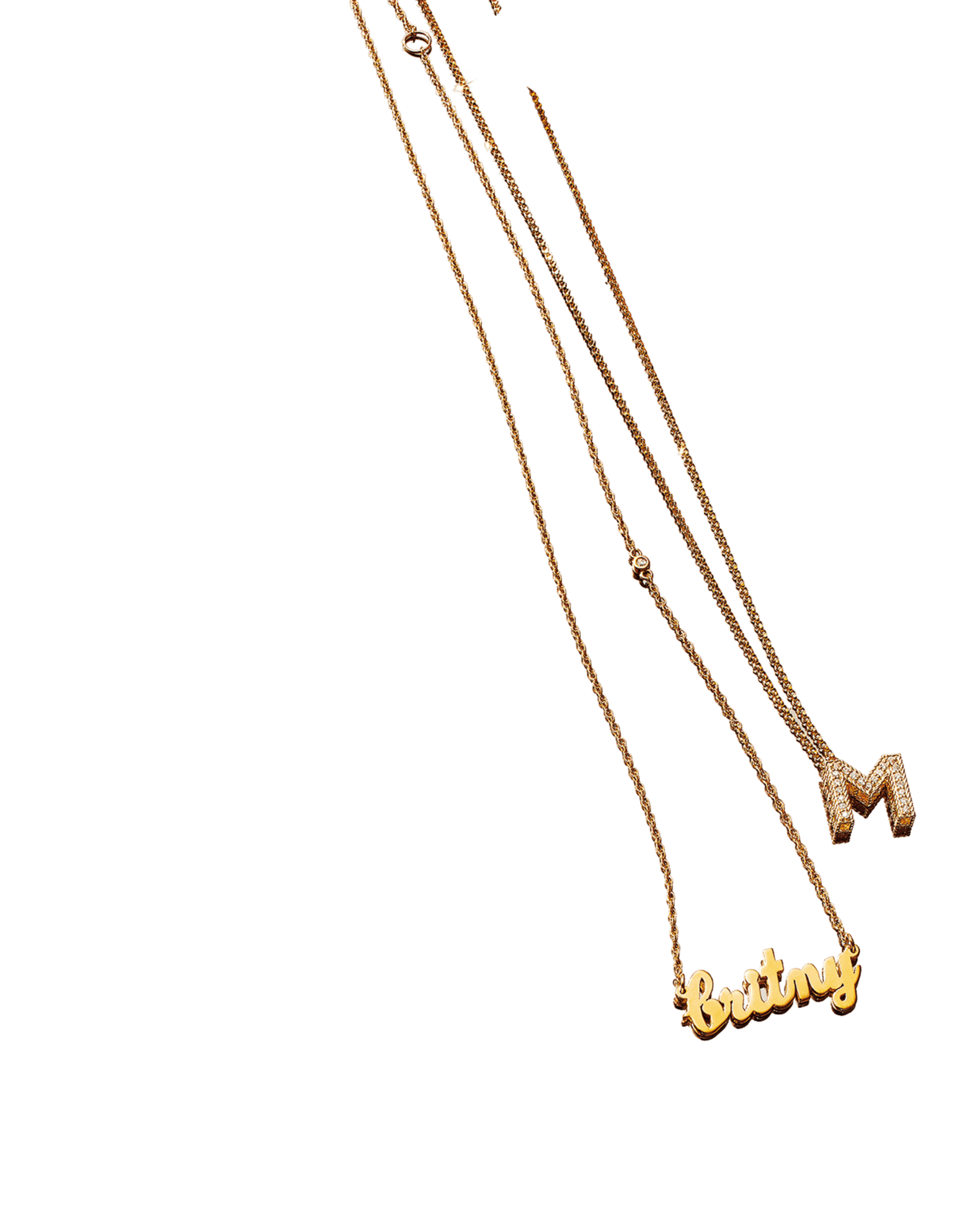 Jennifer Zeuner Abigail Personalized Diamond Necklace Neiman Marcus