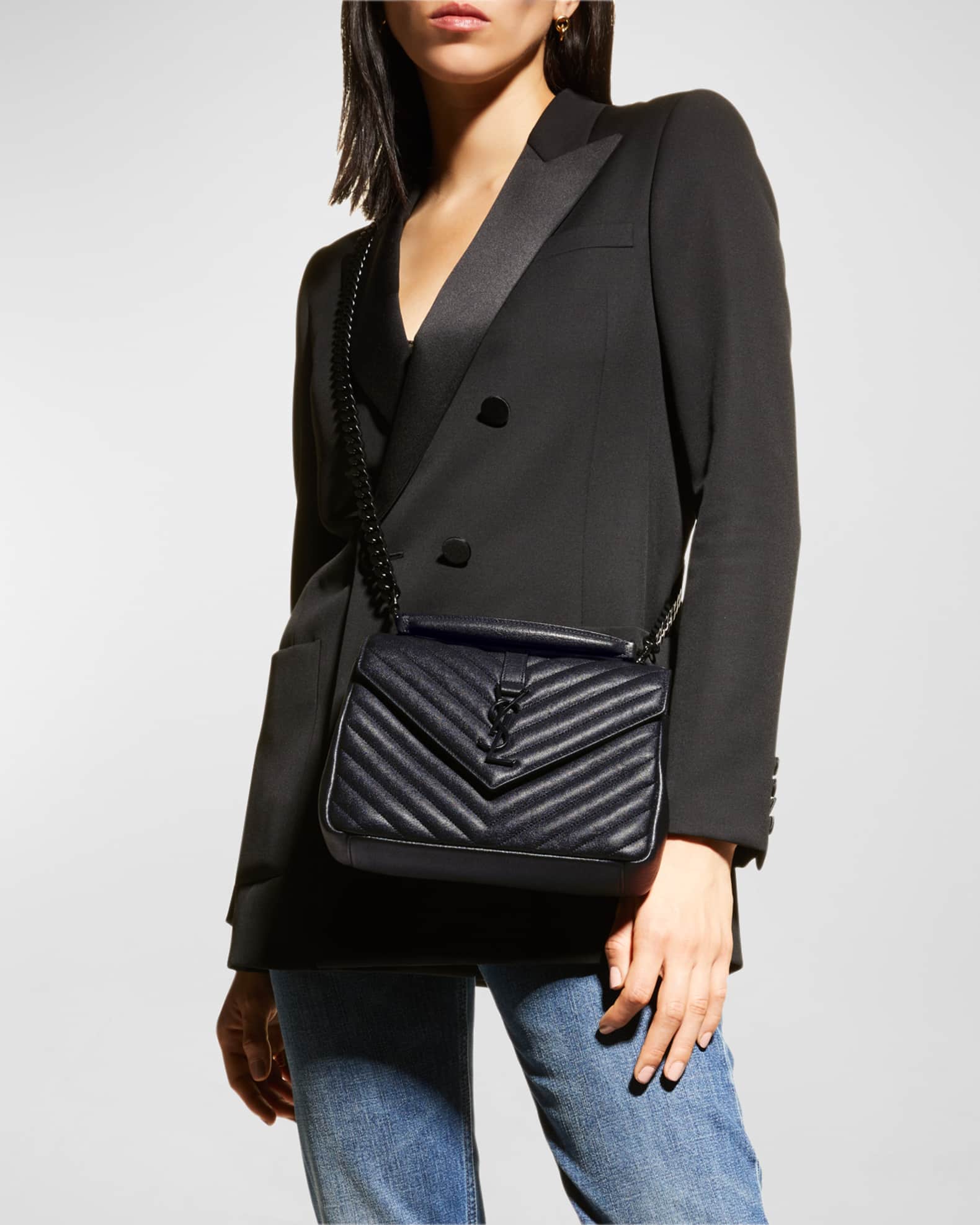 Saint laurent medium college bag review top
