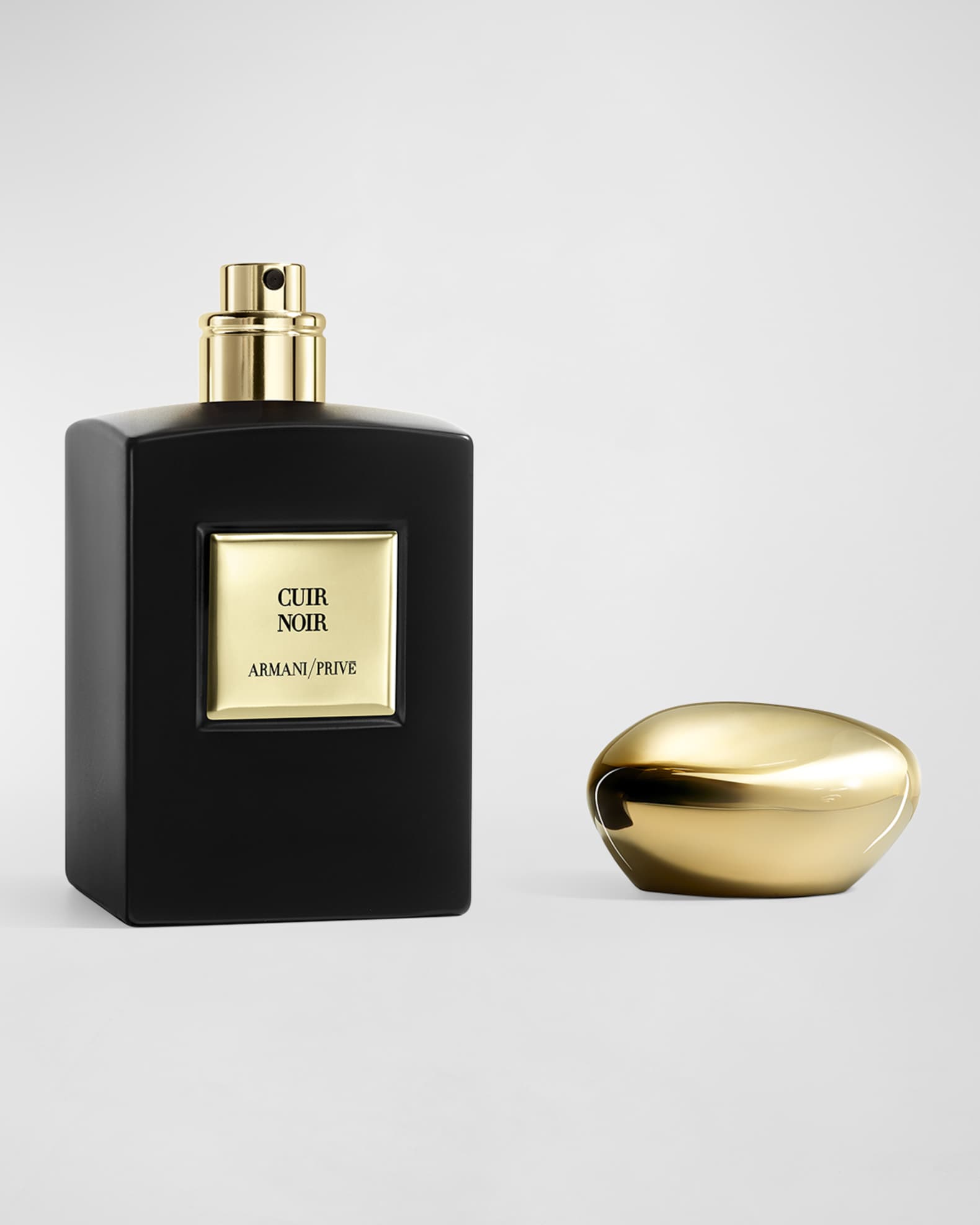 Cuir noir armani sale