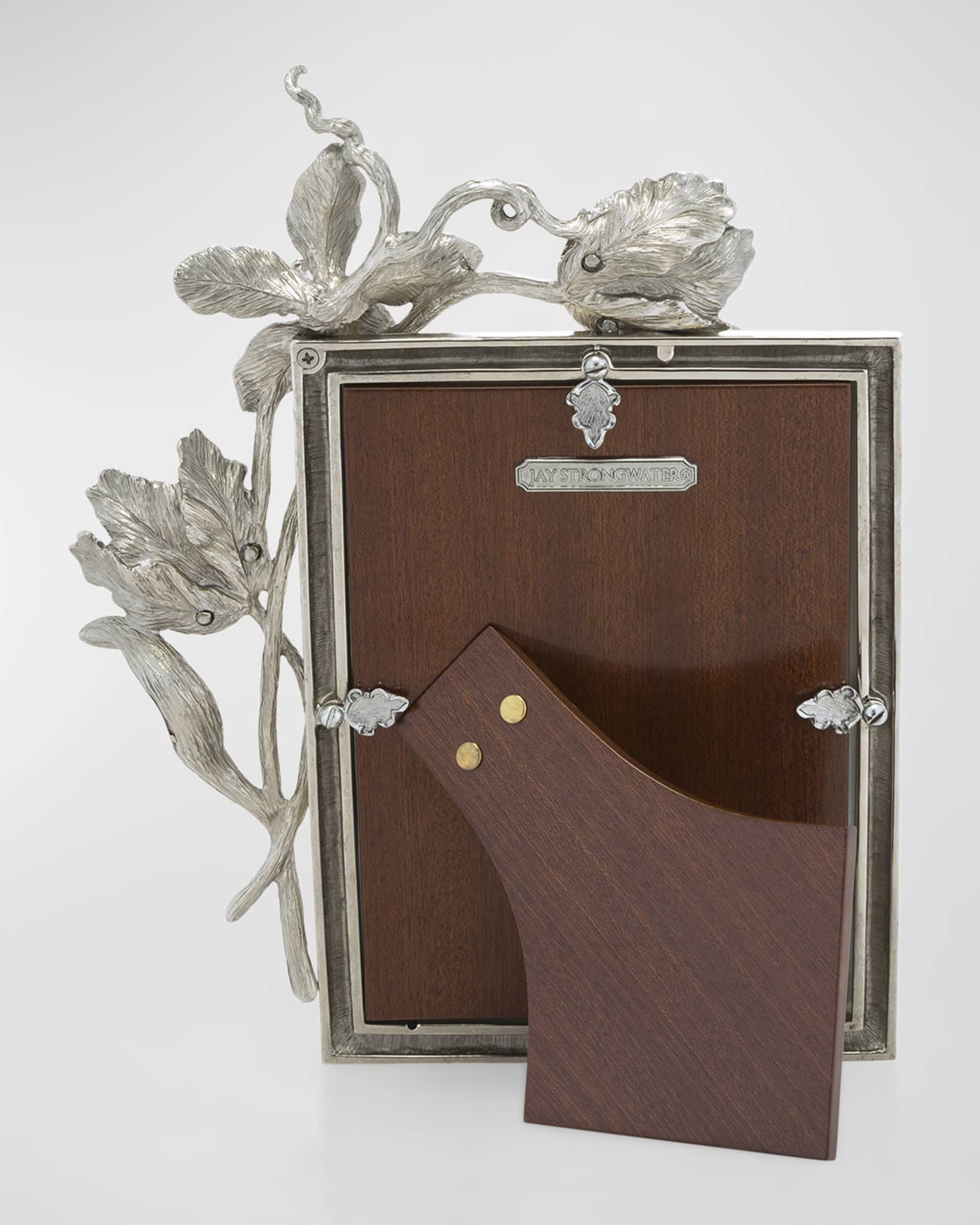 Jay Strongwater Silver Tulip Photo Frame, 5x7 Neiman Marcus