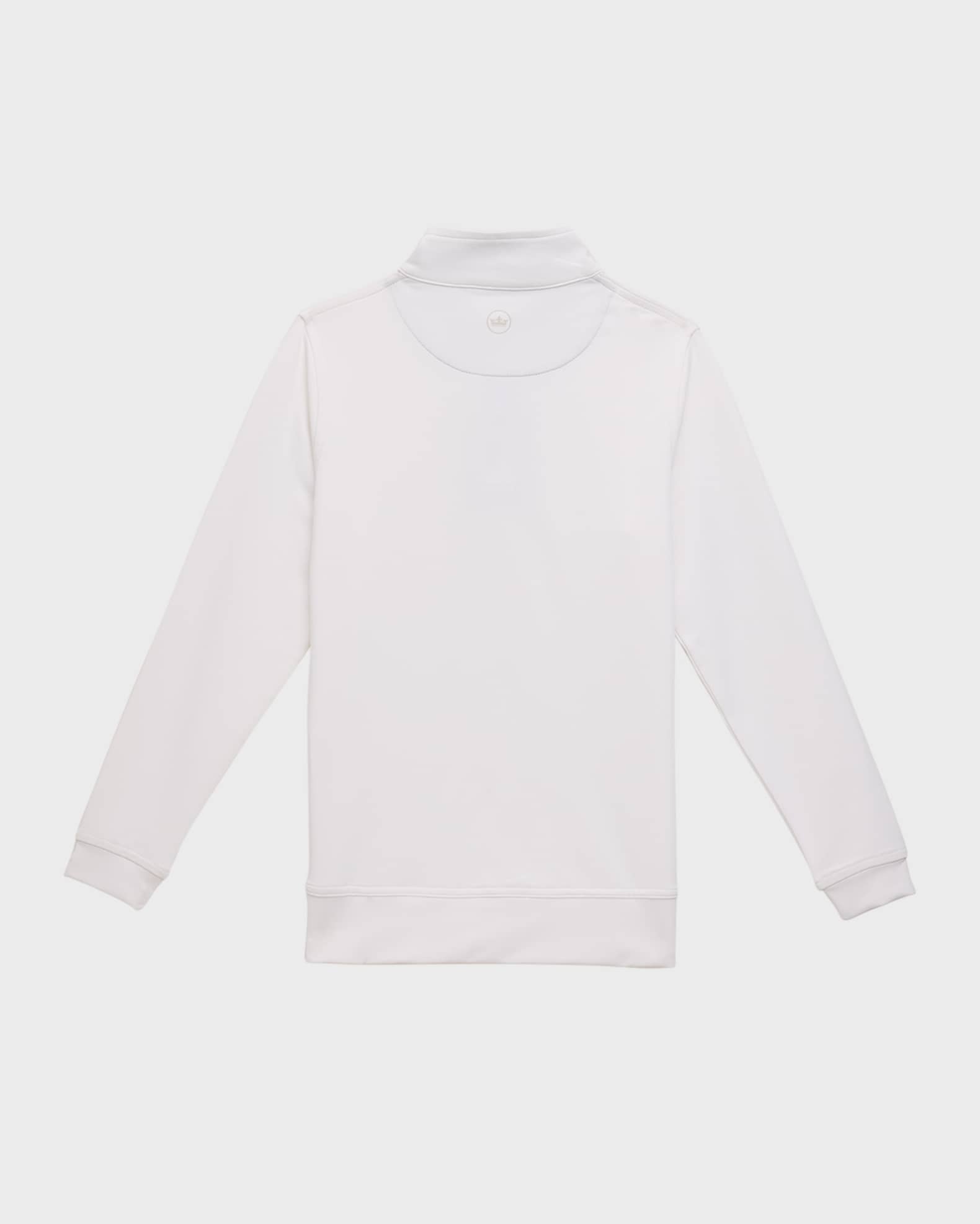 Stretch Terry Quarter Zip Popover, Youth 1
