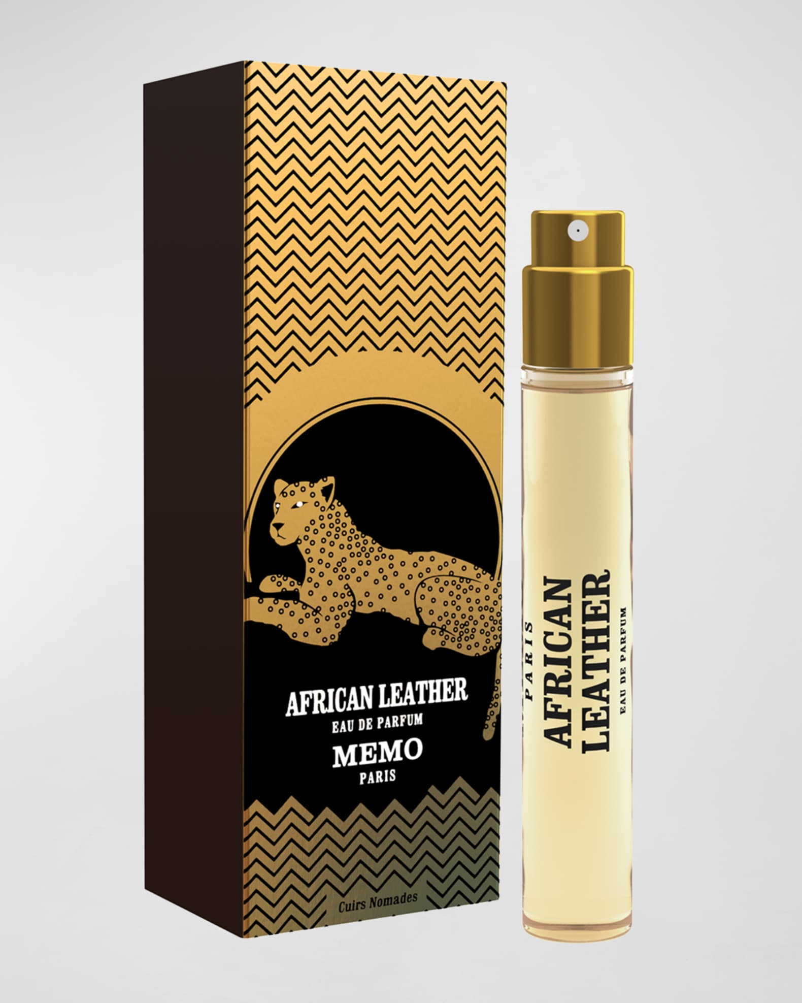 Memo Paris African Leather Travel Spray Refill, 0.3 oz