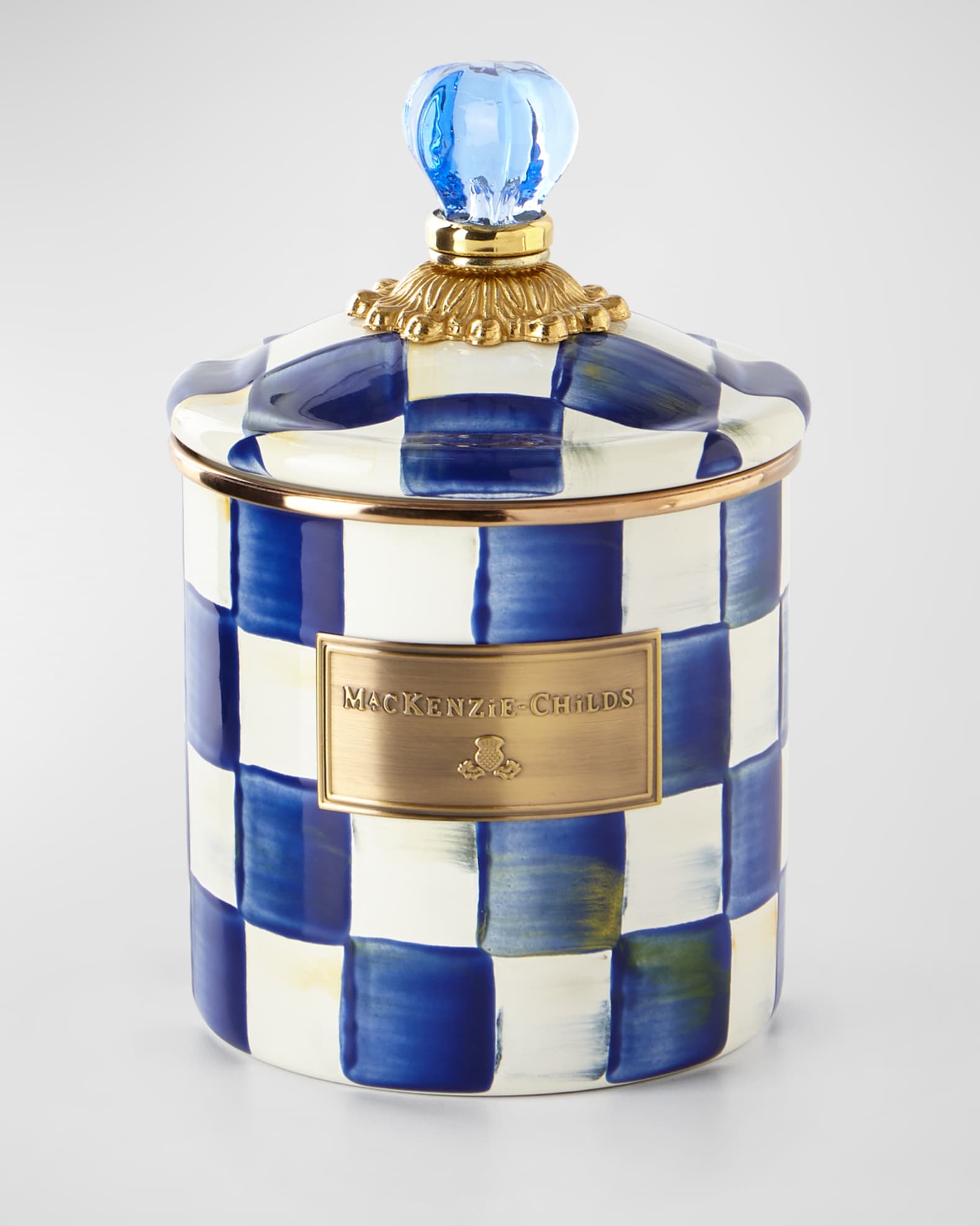 Royal Check Small Canister 0