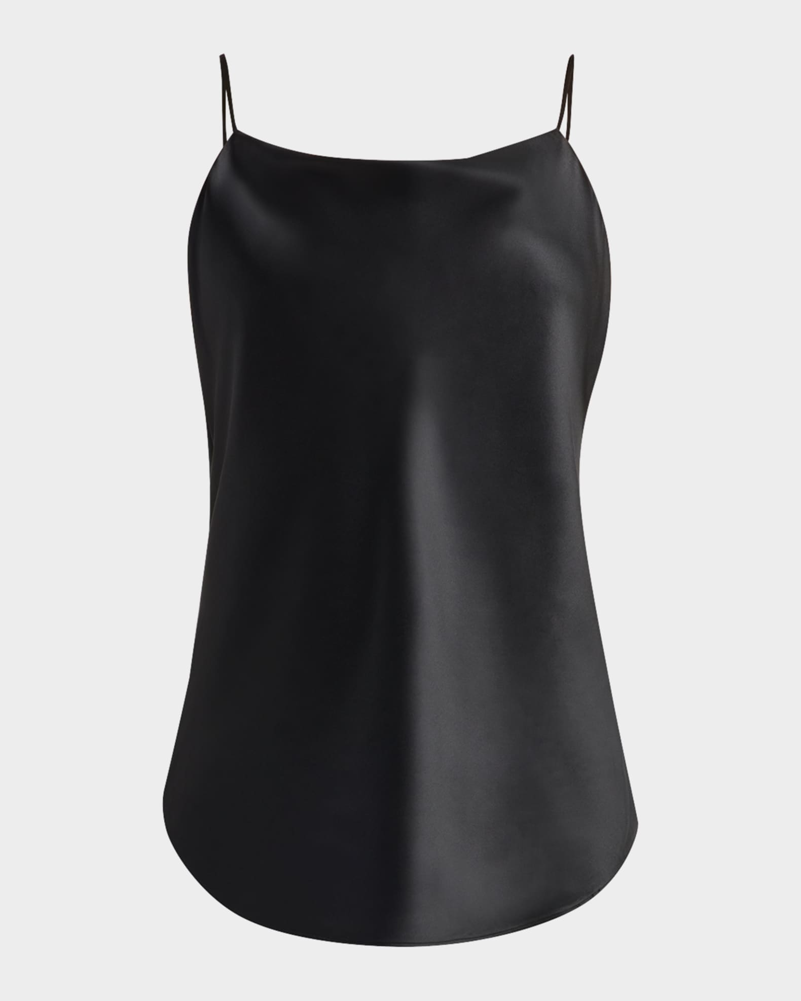 Marta Cowl-Neck Silk Camisole 0