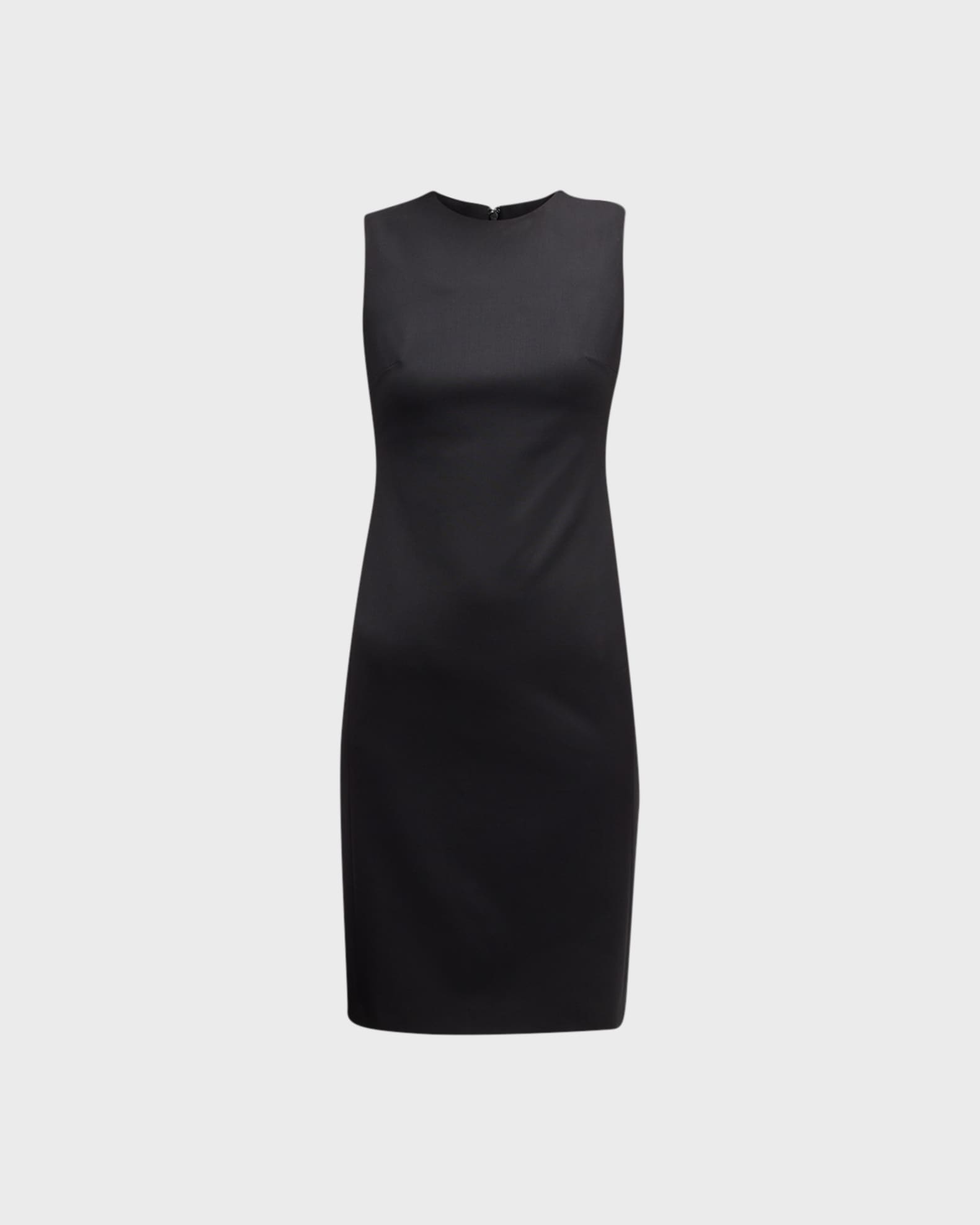 Eano Sleeveless Traceable Wool Suiting Dress