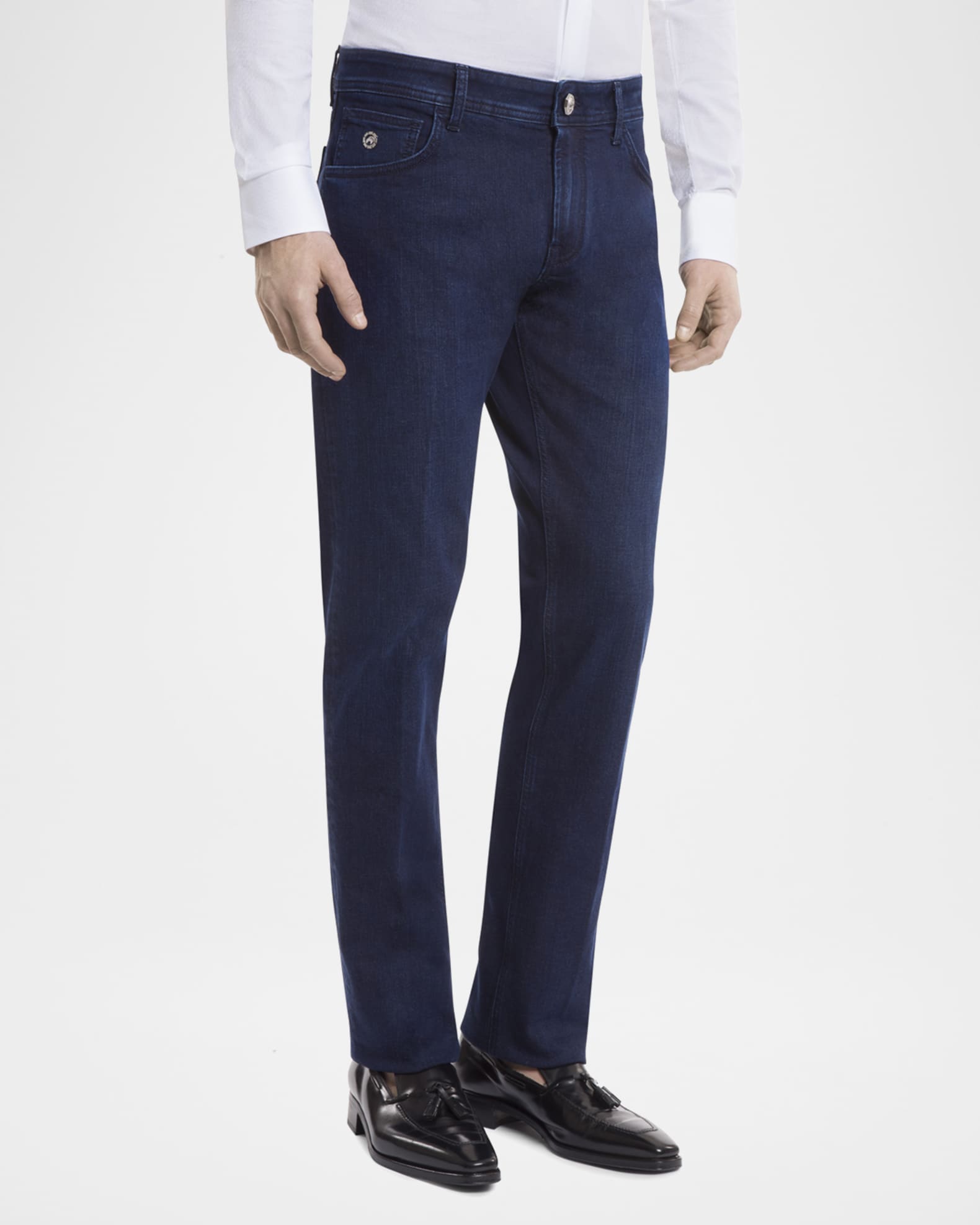 Men's Straight-Leg Denim Jeans 0